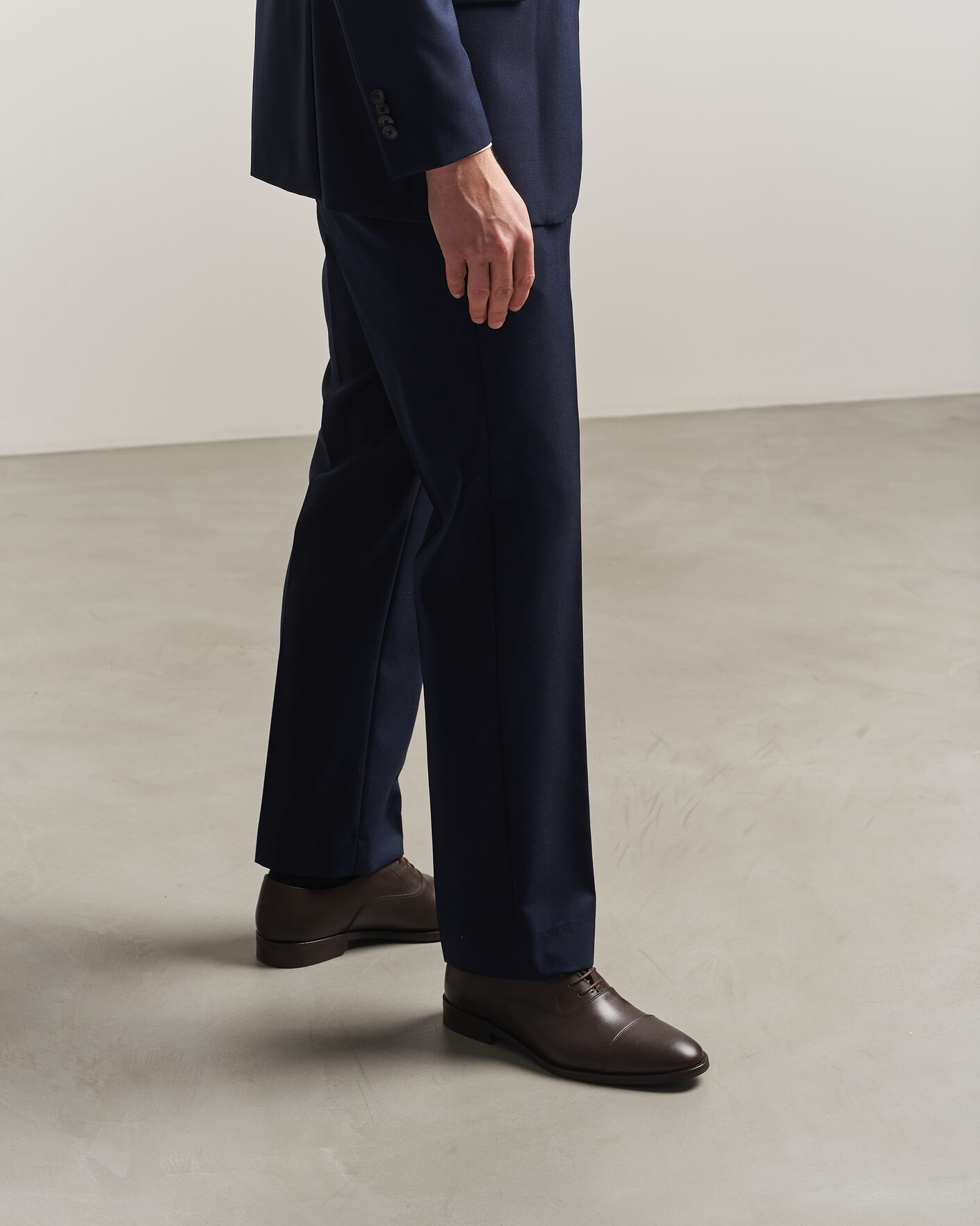 Hombres | Zapatos Oxford | Myrqvist | Vinterviken II Oxford Dark Brown Calf