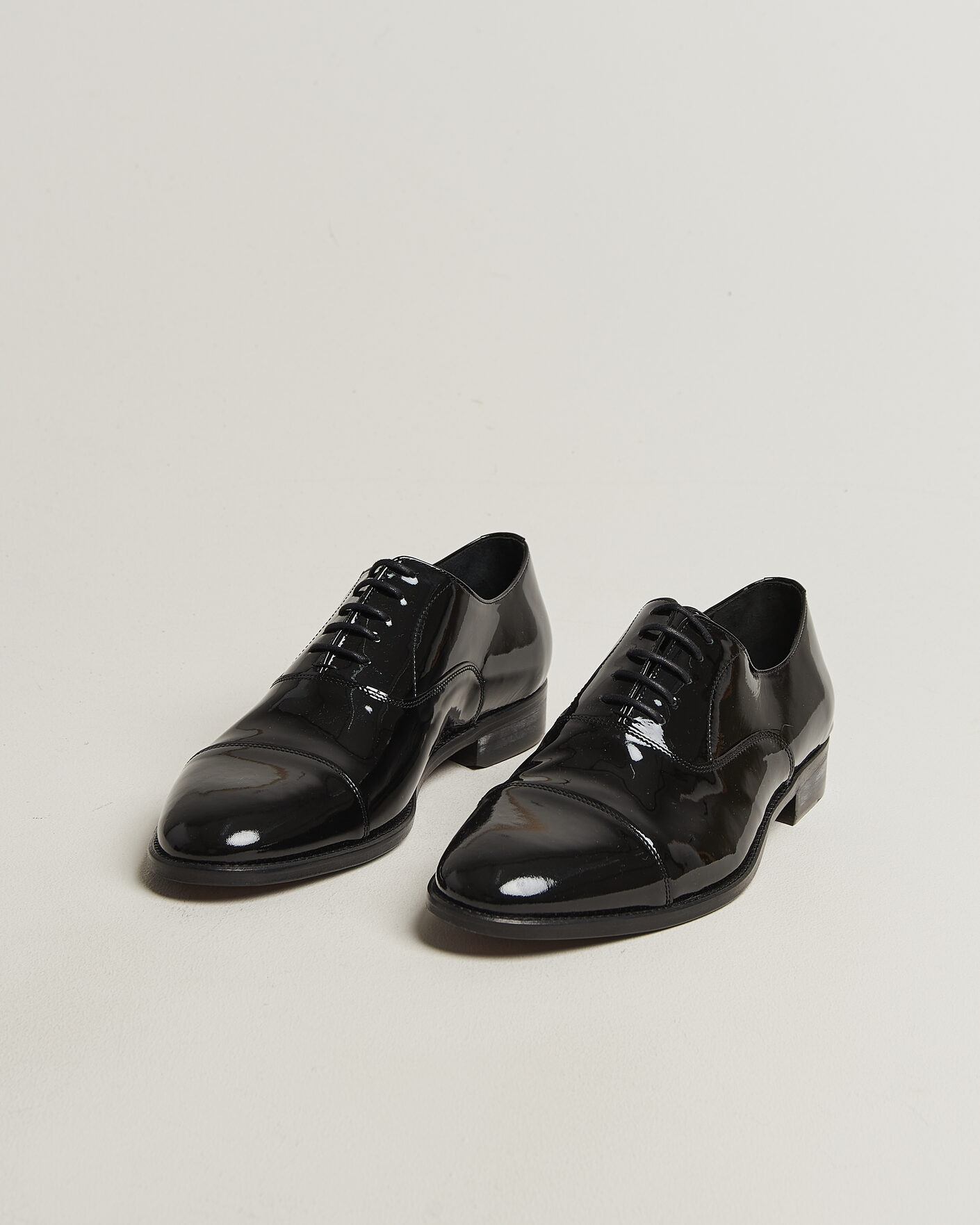 Hombres | Zapatos Oxford | Myrqvist | Vinterviken II Oxford Black Patent