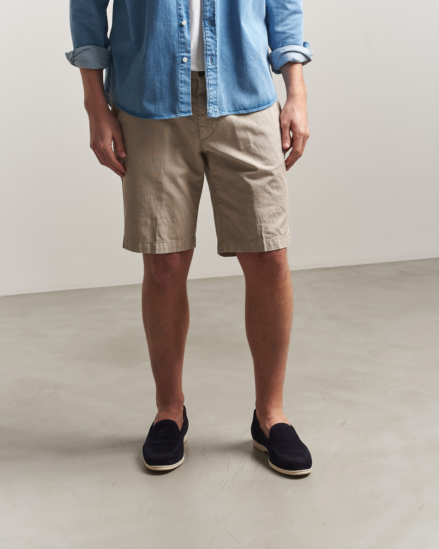 Hombres | Mocasines | Myrqvist | Brännö II Loafers Navy Suede