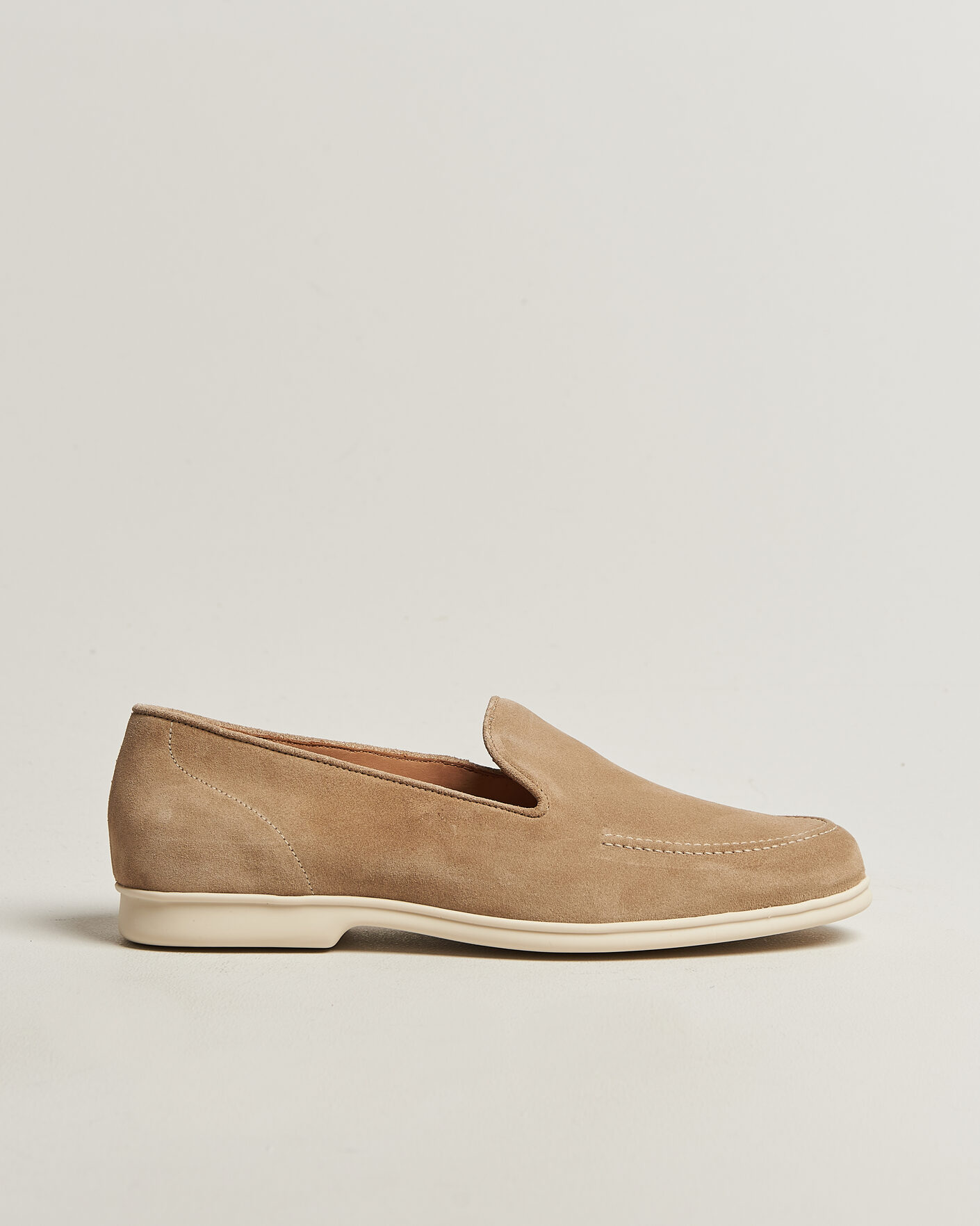 Hombres | Mocasines | Myrqvist | Brännö II Loafers Sand Suede