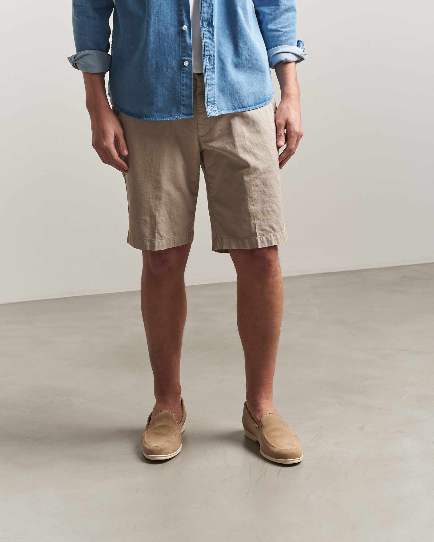 Hombres | Mocasines | Myrqvist | Brännö II Loafers Sand Suede