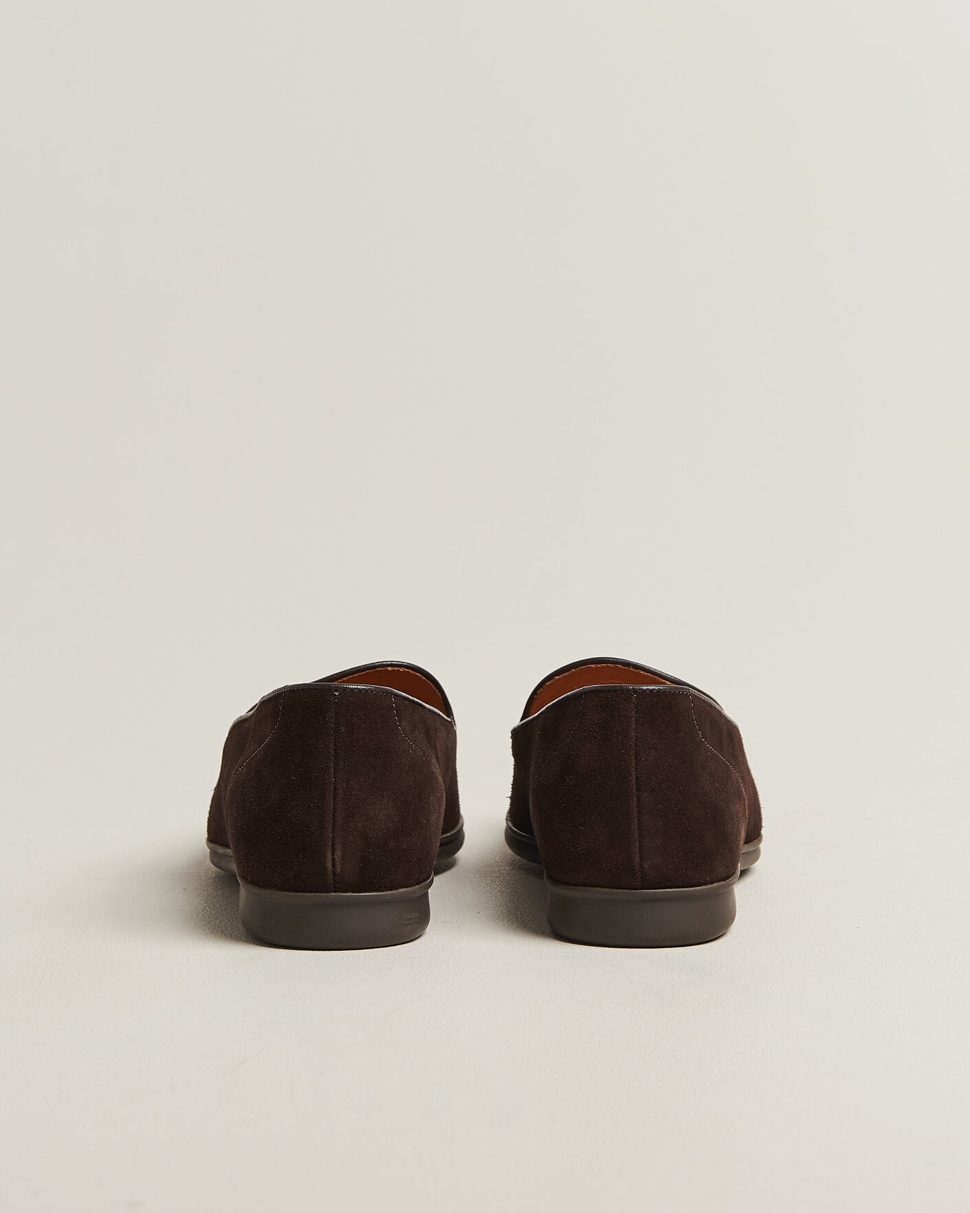 Hombres | Mocasines | Myrqvist | Brännö II Loafers Dark Brown Suede