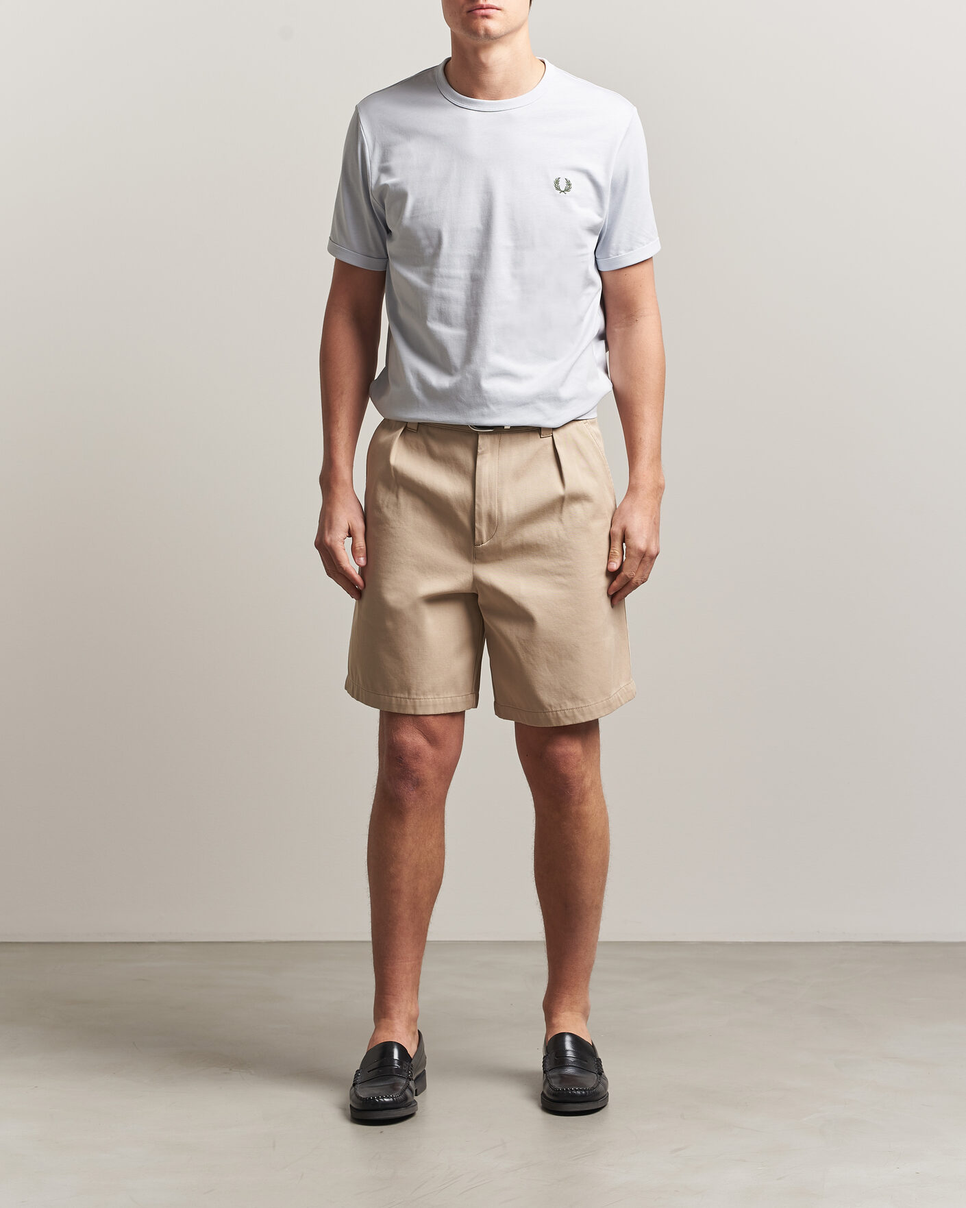 Hombres | Camisetas | Fred Perry | Ringer T-Shirt Dusky Blue