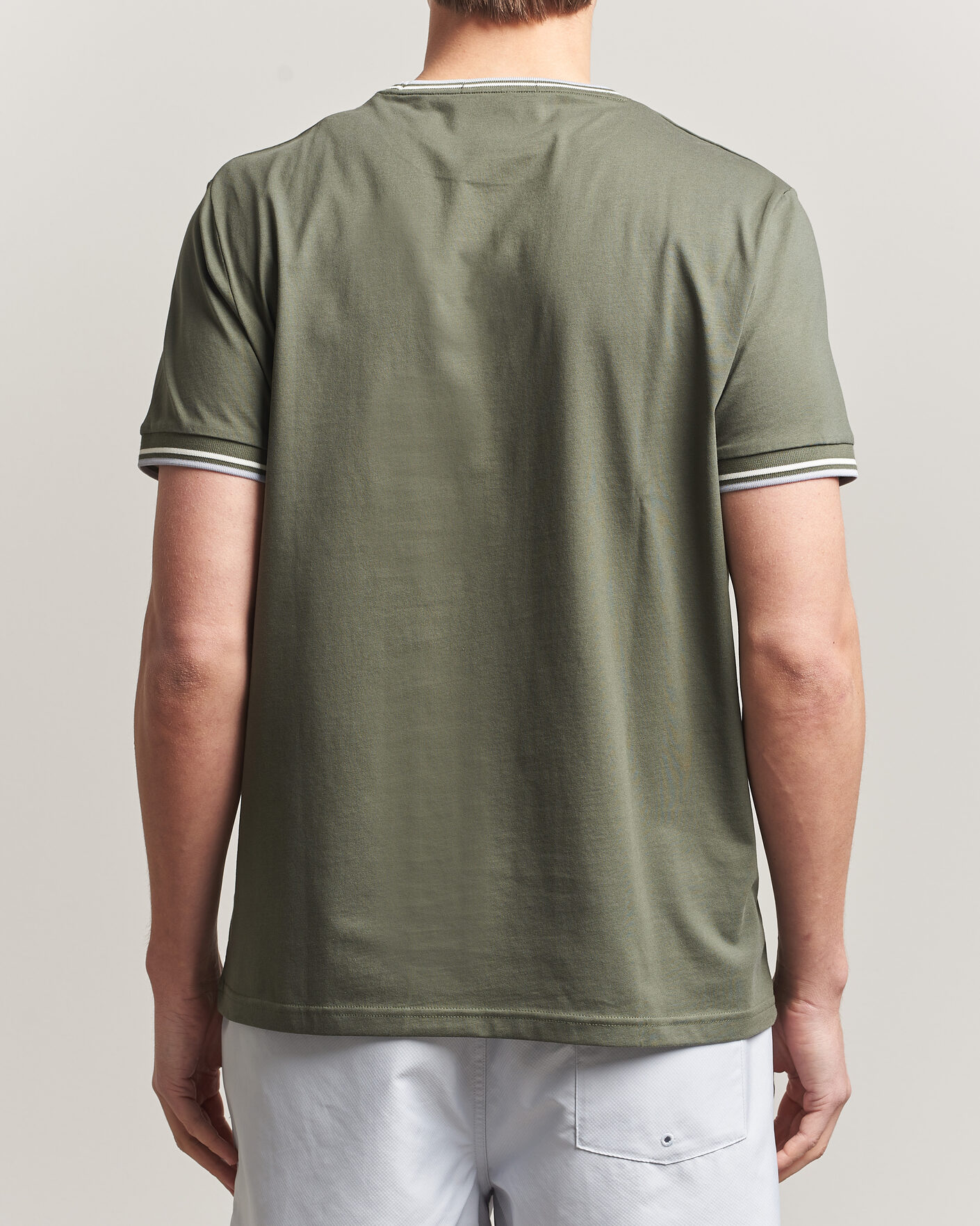 Hombres | Camisetas | Fred Perry | Twin Tipped T-Shirt Laurel Wreath Green