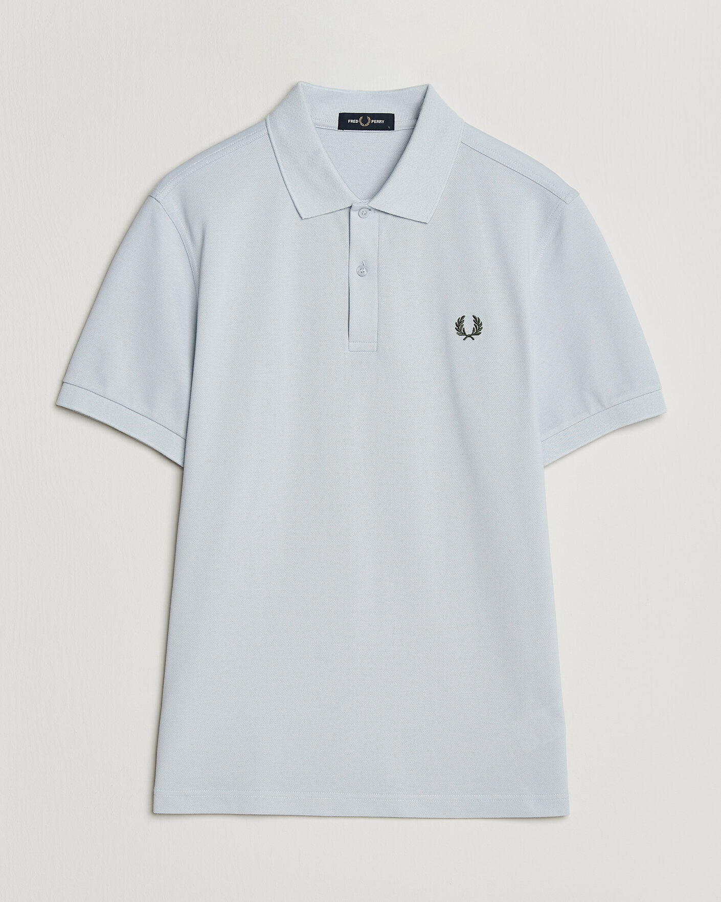 Hombres | Polos | Fred Perry | Plain Polo Shirt Dusty Blue
