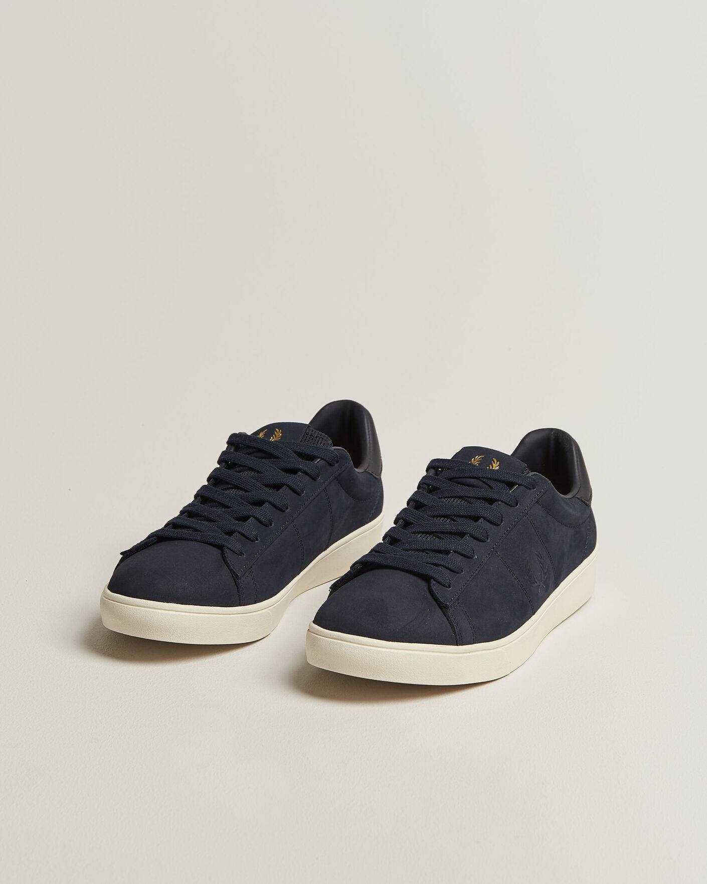 Hombres | Zapatillas | Fred Perry | Spencer Nubuck Sneaker Navy