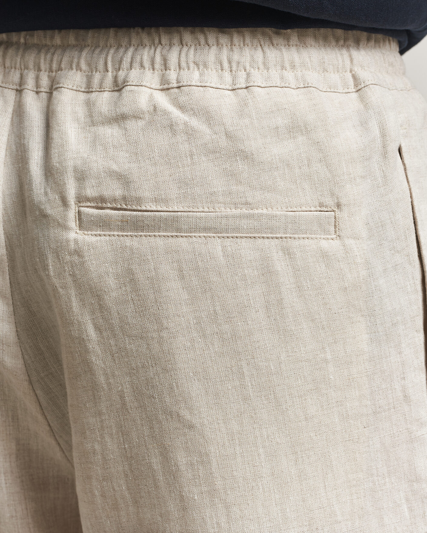 Hombres | Pantalones | J.Lindeberg | Noah Drape Linen Pants Moonbeam