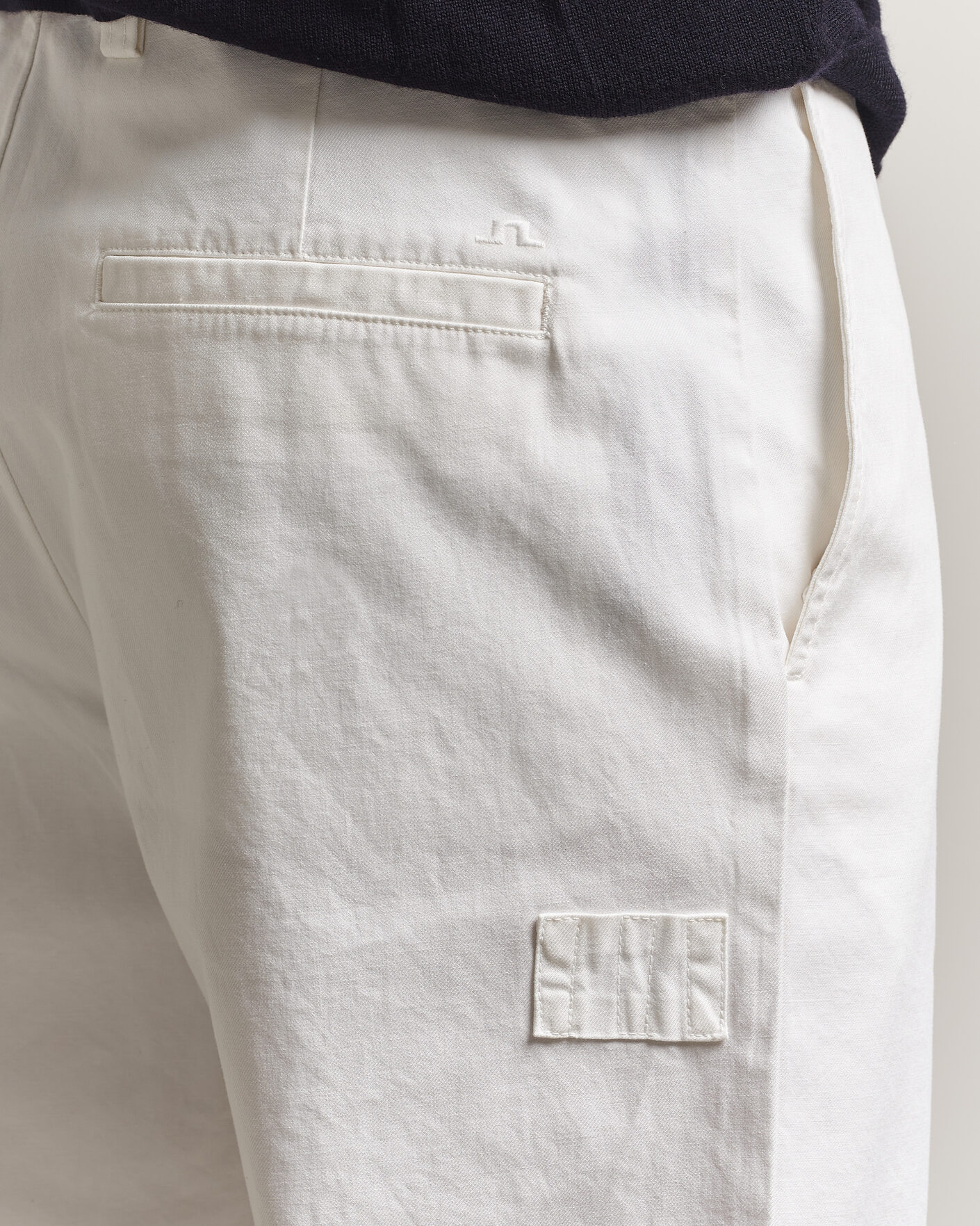 Hombres | Pantalones | J.Lindeberg | Devyn Cotton Twill Pants White
