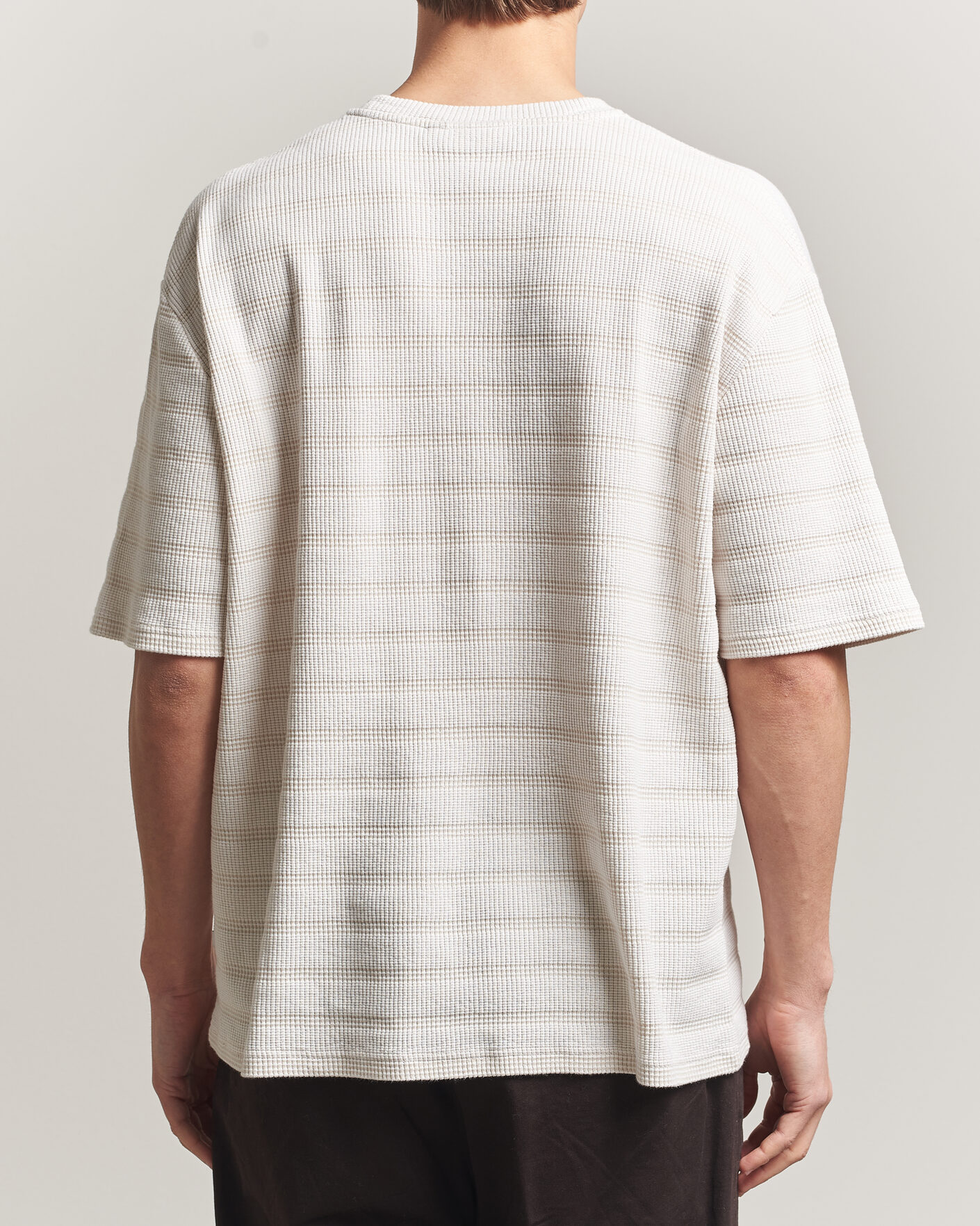 Hombres | Camisetas | J.Lindeberg | Jose Jacquard T-Shirt Moonbeam