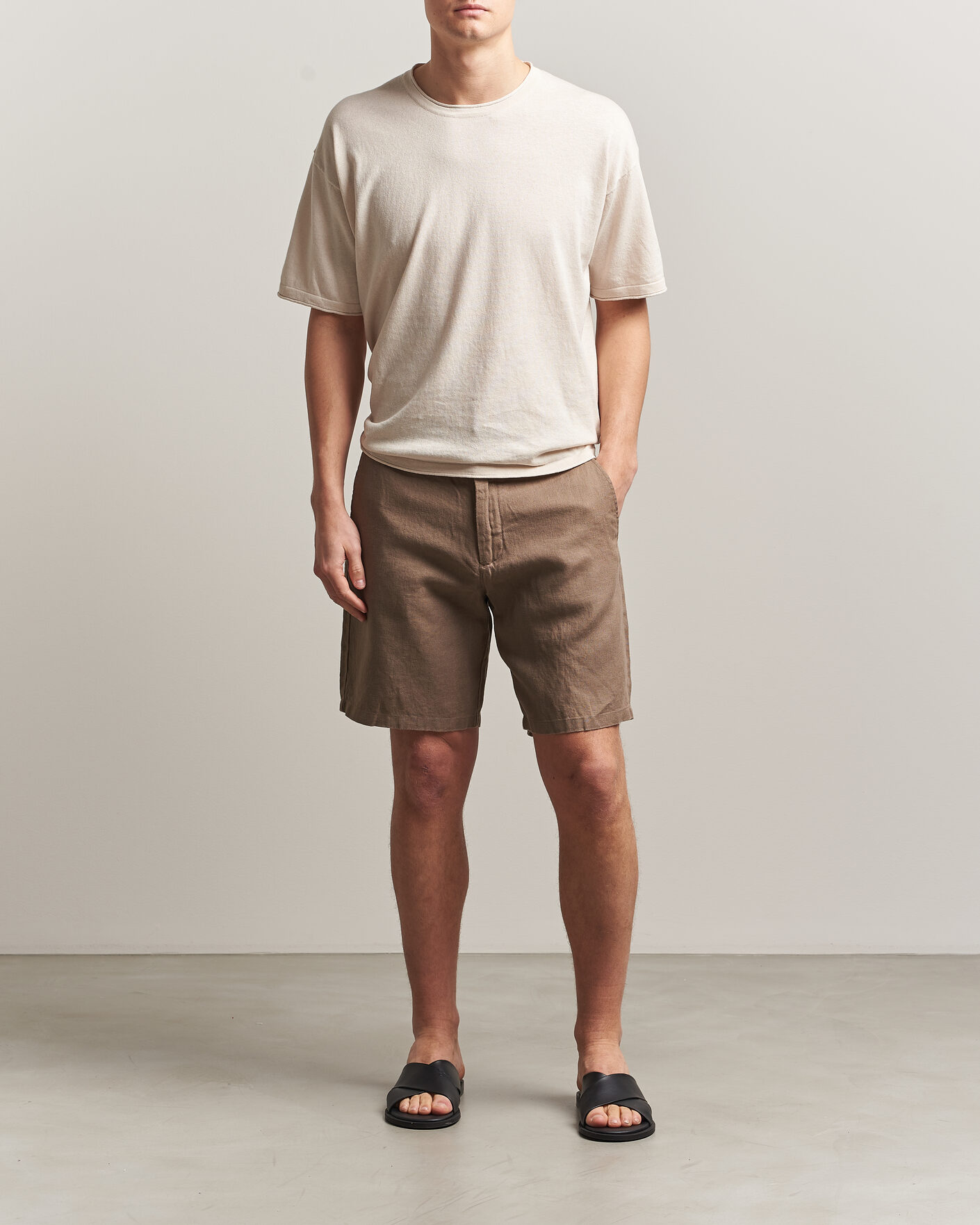 Hombres | Pantalones cortos | NN07 | Aden Linen Shorts Clay Mirage
