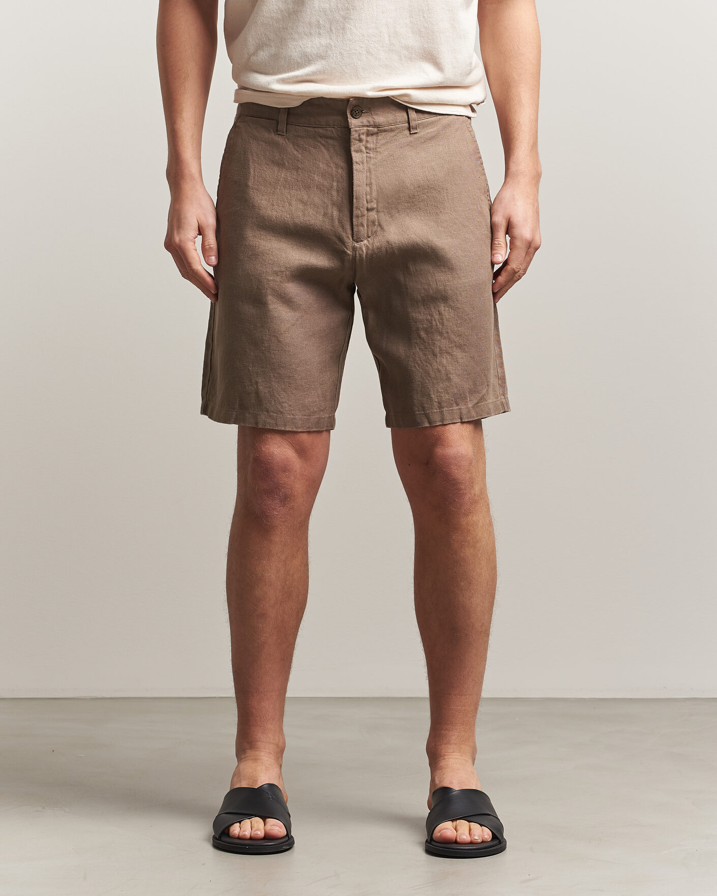 Hombres | Pantalones cortos | NN07 | Aden Linen Shorts Clay Mirage
