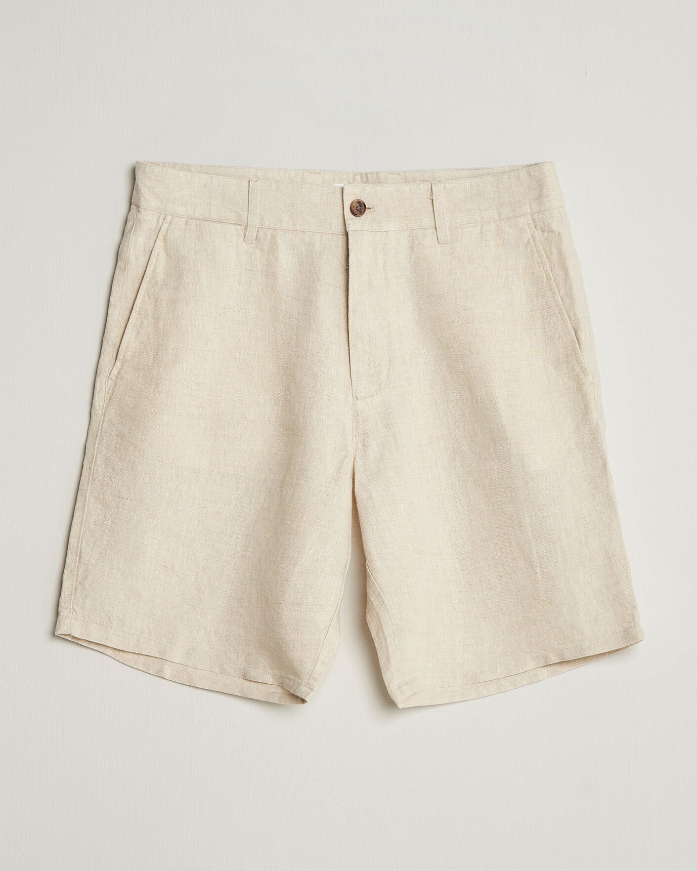 Hombres | Pantalones cortos | NN07 | Aden Linen Shorts Oat