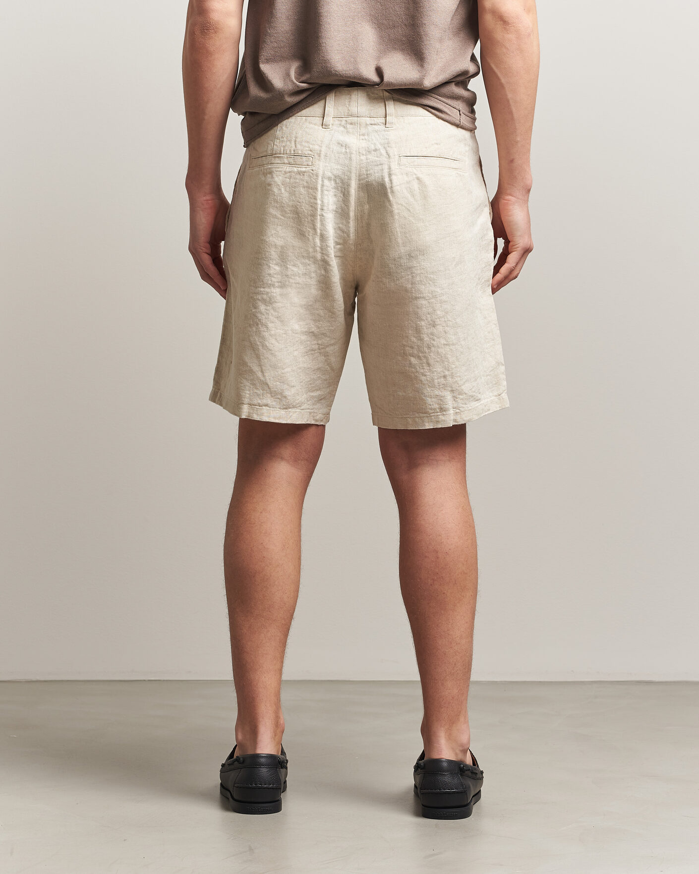 Hombres | Pantalones cortos | NN07 | Aden Linen Shorts Oat