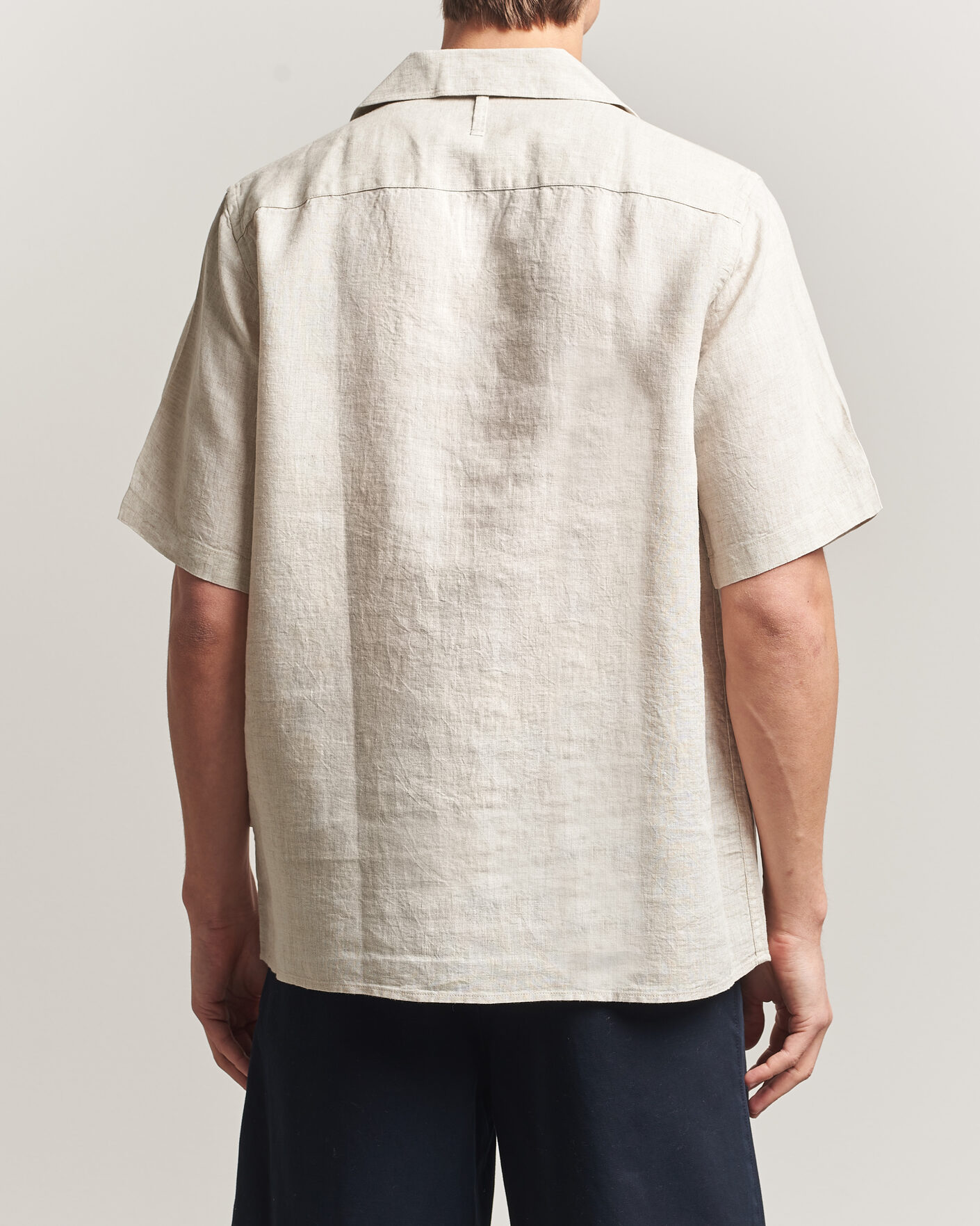 Hombres | Camisas | NN07 | Julio Linen Resort Shirt Oat