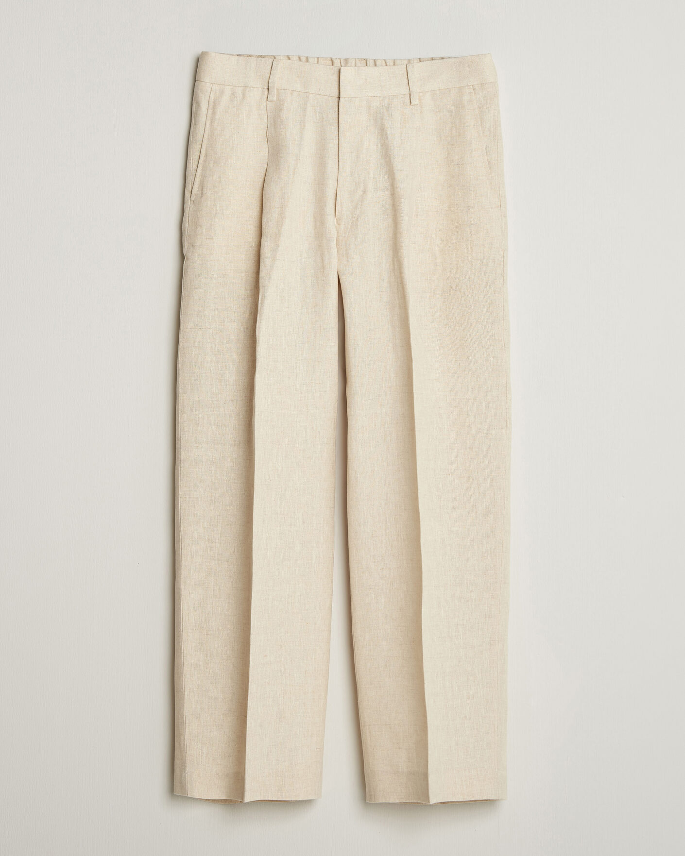 Hombres | Pantalones | NN07 | Kay Relaxed Fit Linen Trousers Oat