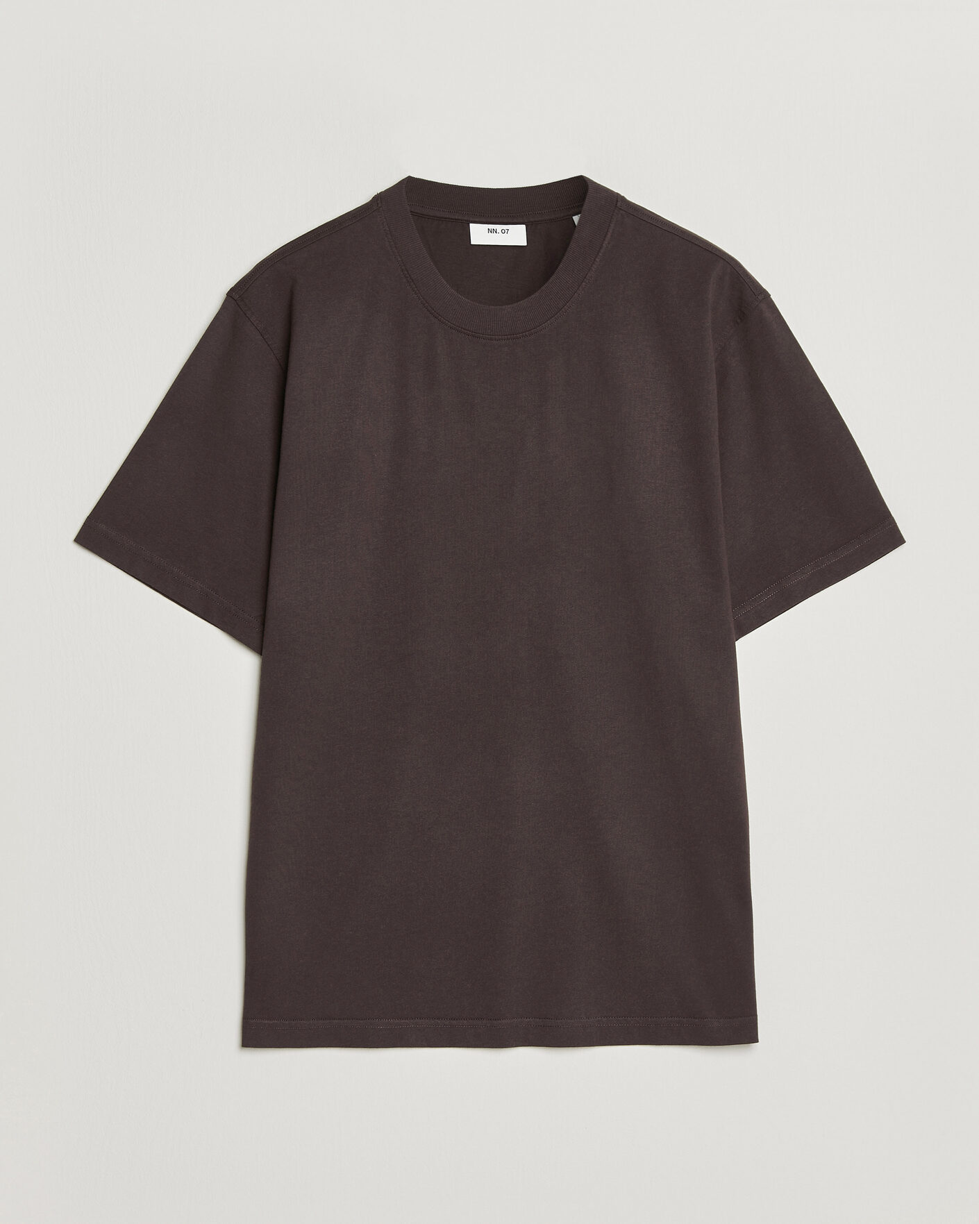 Hombres | Camisetas | NN07 | Adam Crew Neck T-Shirt Dusky Port