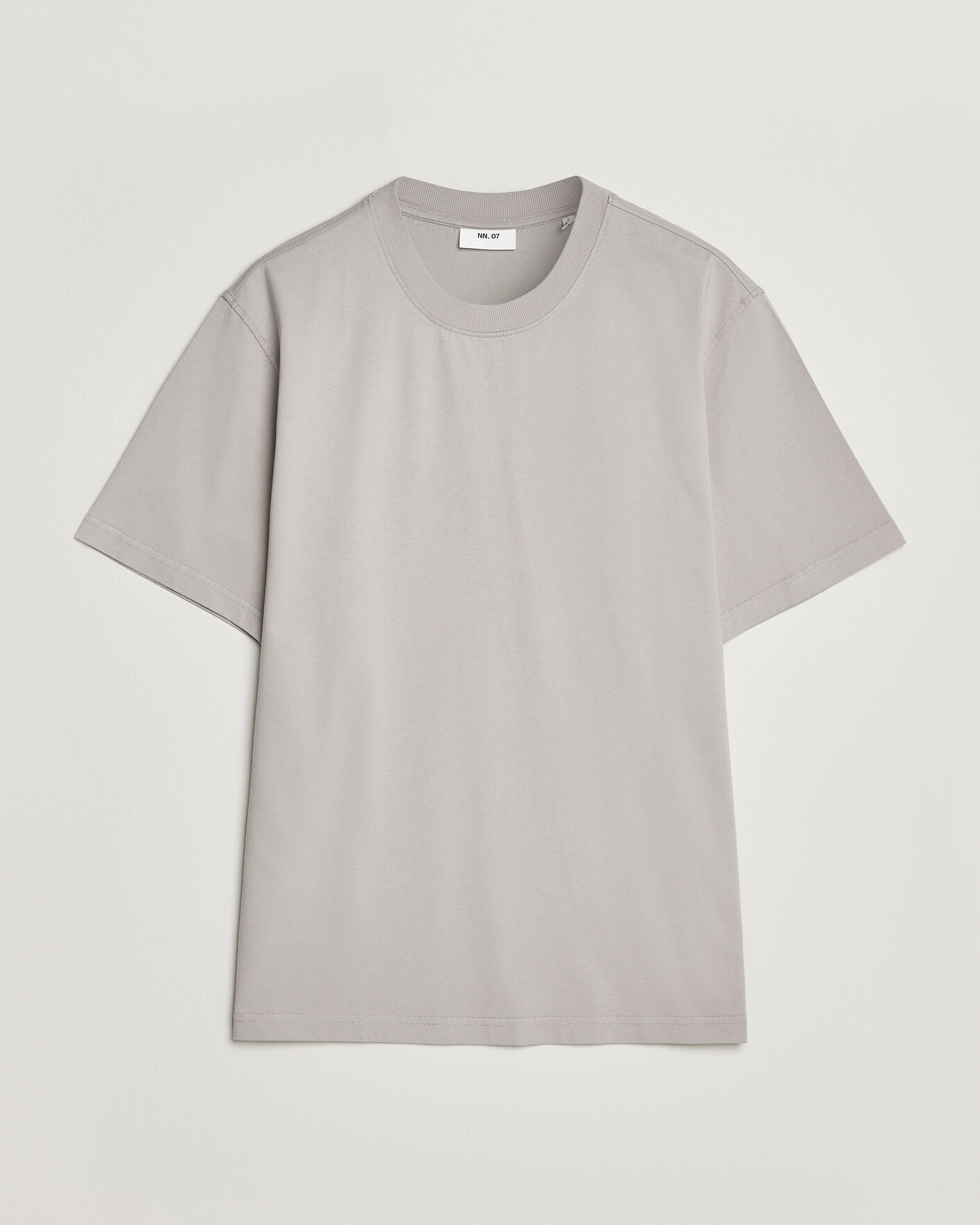 Hombres | Camisetas | NN07 | Adam Crew Neck T-Shirt Moon Dust