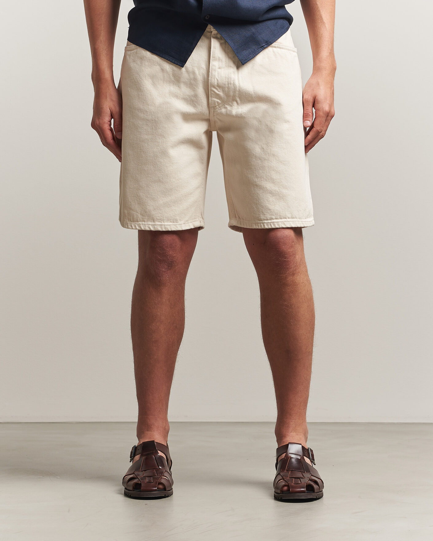 Hombres | Pantalones cortos | NN07 | Otis Denim Shorts Ecru