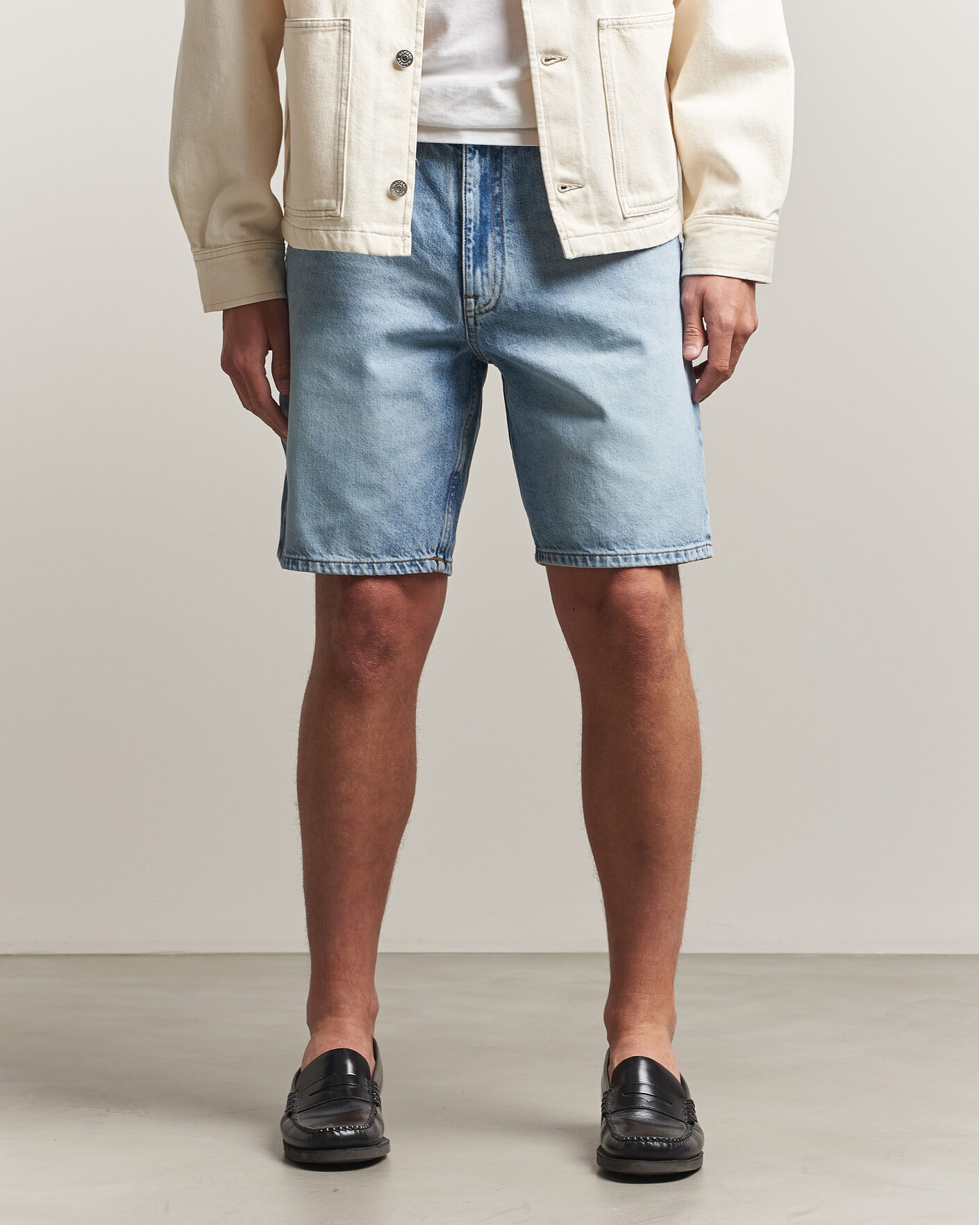 Hombres | Pantalones cortos | NN07 | Otis Denim Shorts Light Blue Washed