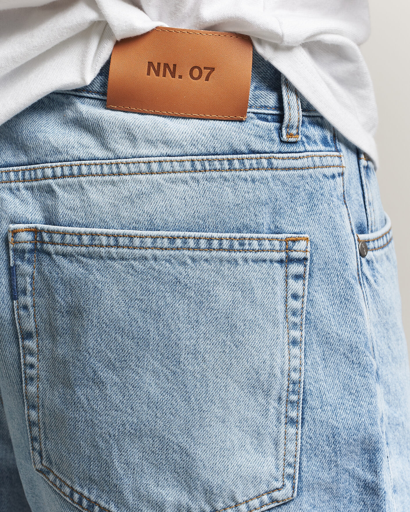 Hombres | Pantalones cortos | NN07 | Otis Denim Shorts Light Blue Washed