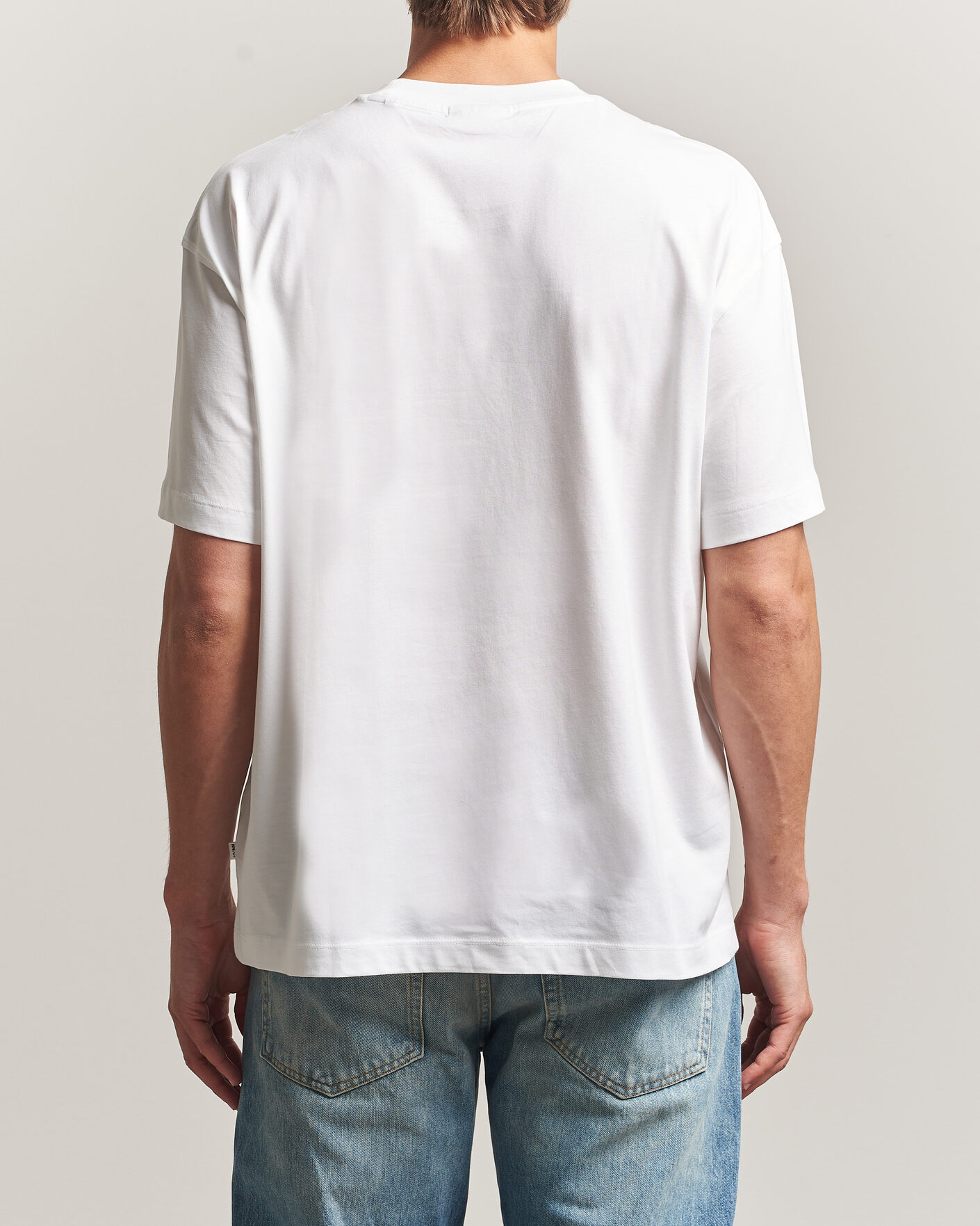 Hombres | Camisetas | NN07 | Lionel Suvin Cotton Crew Neck T-Shirt White