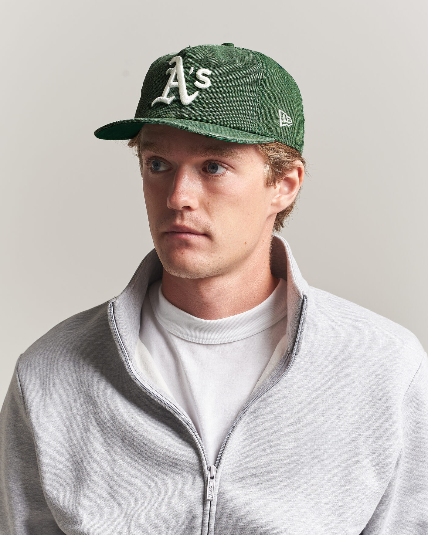 Hombres | Sombreros y gorras | New Era | 9Twenty Washed Cotton Cap Oakland Athletics