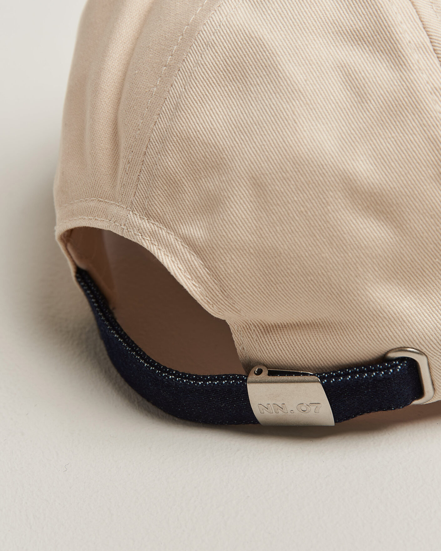 Hombres | Sombreros y gorras | NN07 | Logo Cap Raw Indigo