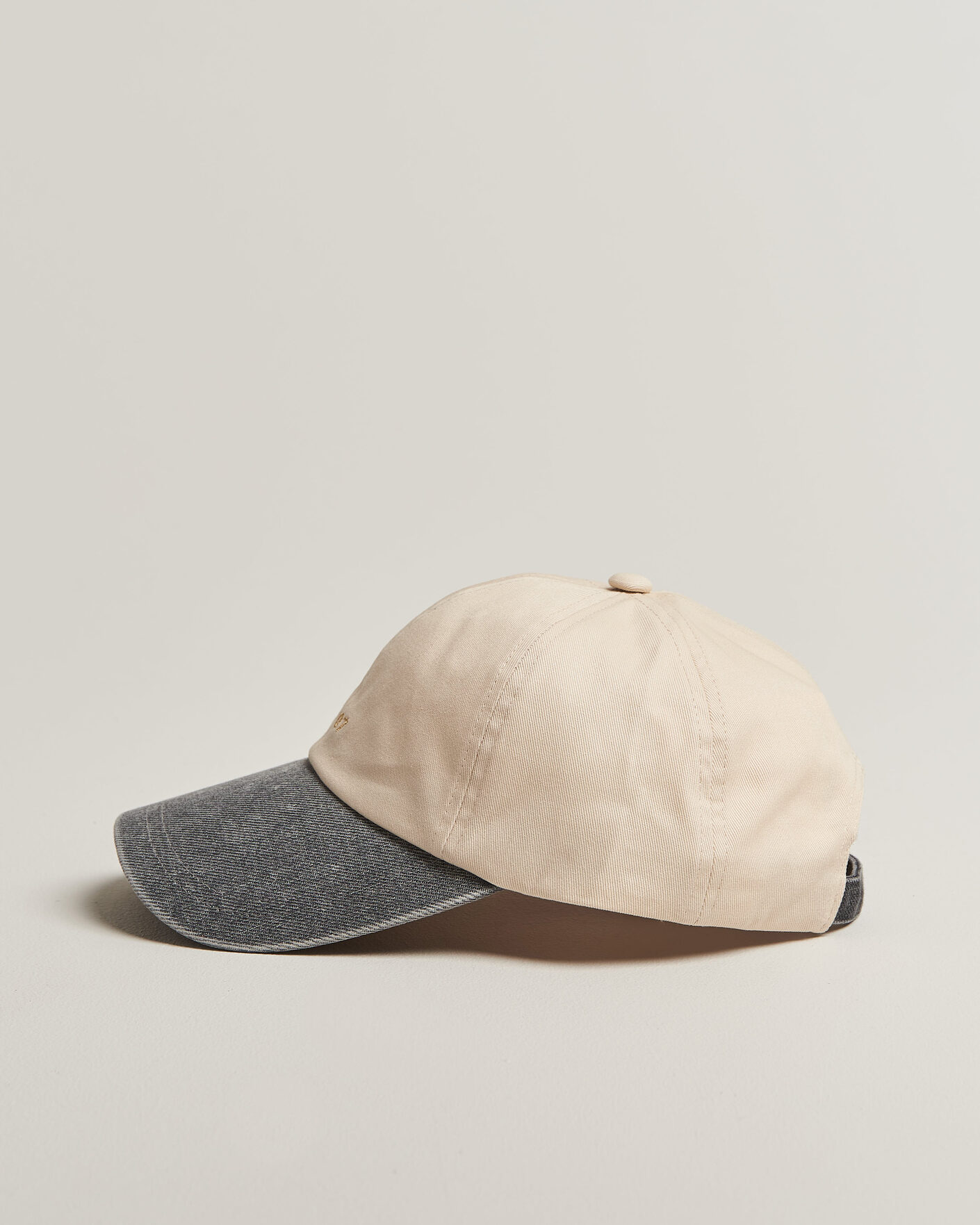 Hombres | Sombreros y gorras | NN07 | Logo Cap Grey Denim