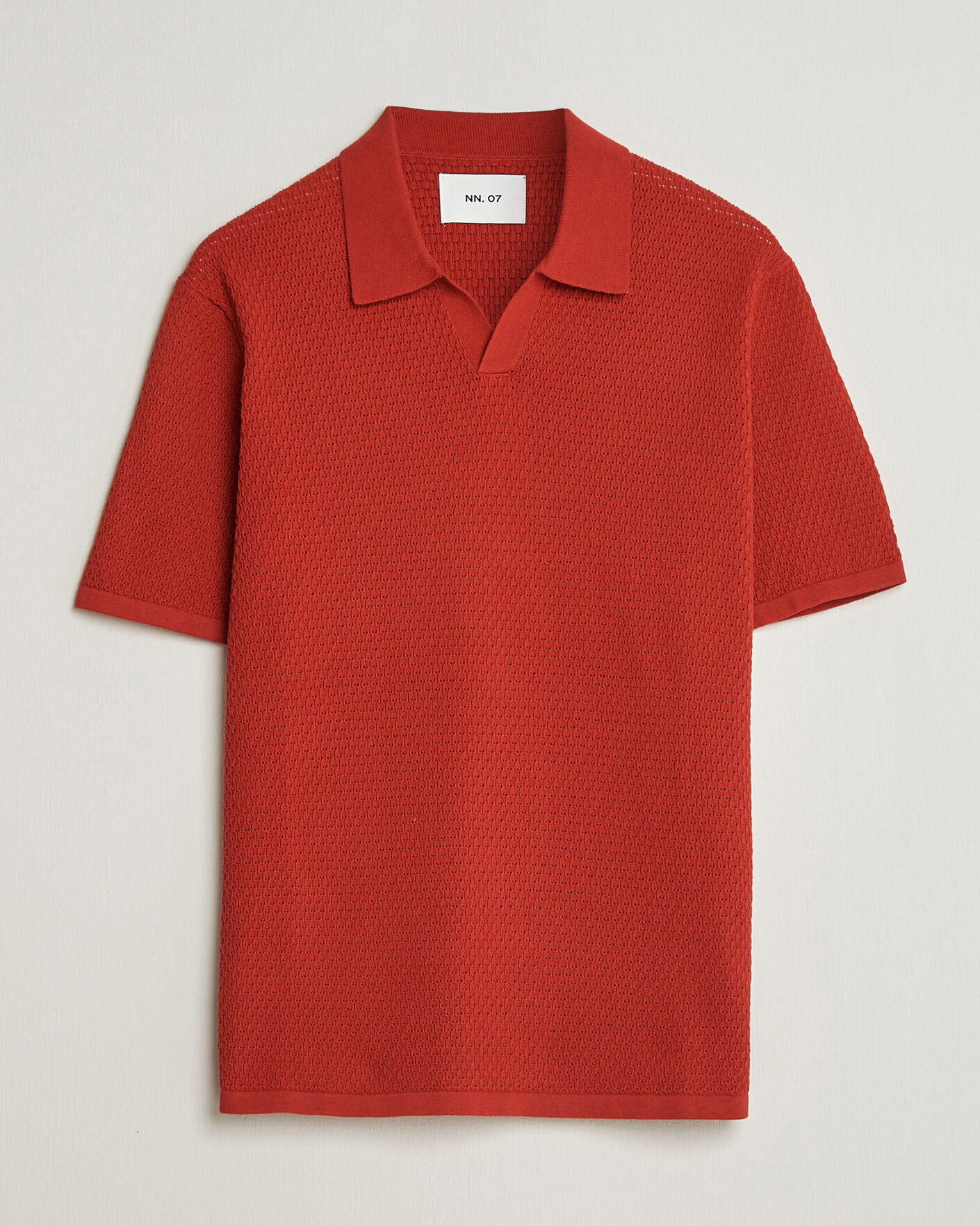 Hombres | Polos | NN07 | Paul Knitted Polo Sienna Heat