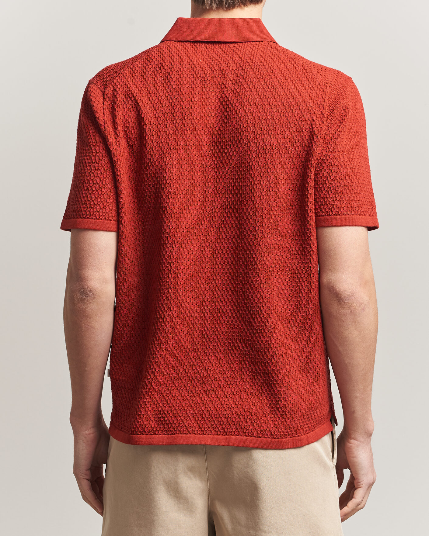 Hombres | Polos | NN07 | Paul Knitted Polo Sienna Heat