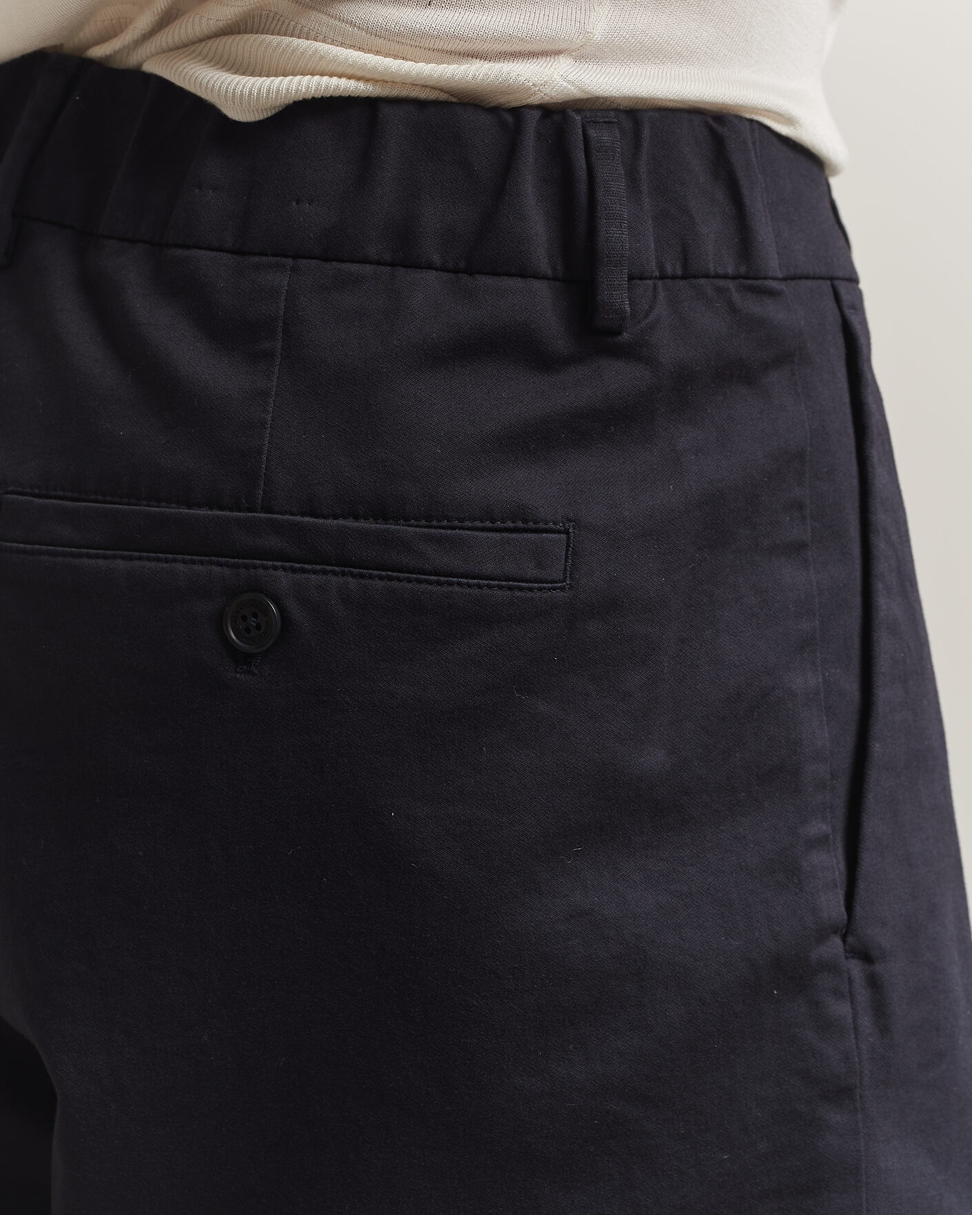 Hombres | Pantalones cortos | NN07 | Kay Relaxed Fit Cotton Drawstring Shorts Navy Blue