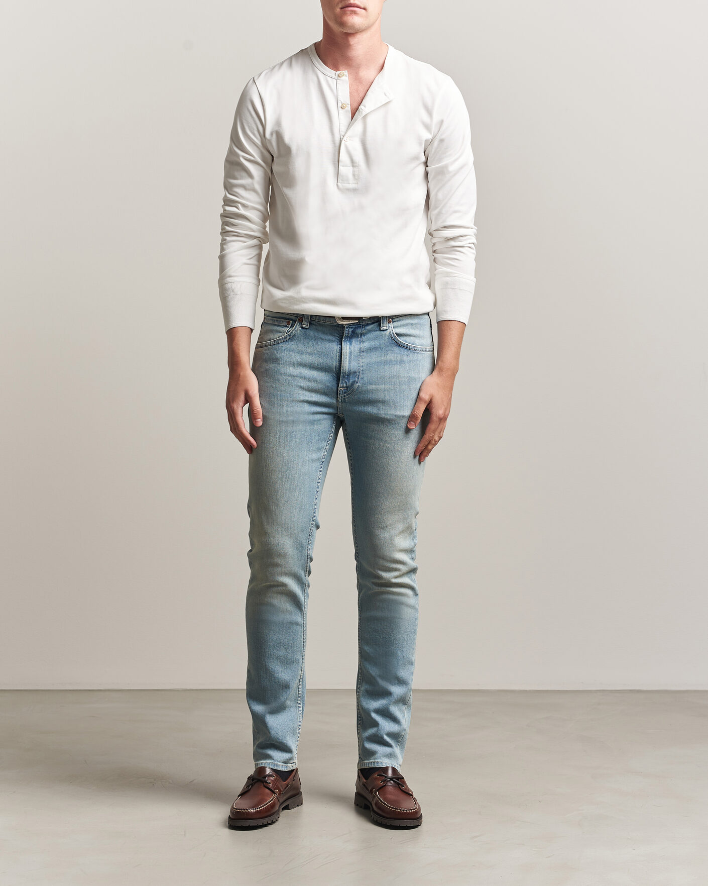 Hombres | Vaqueros | Nudie Jeans | Lean Dean Jeans Shallow Sea