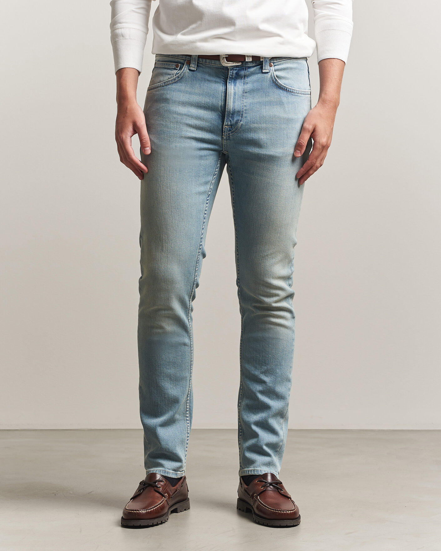 Hombres | Vaqueros | Nudie Jeans | Lean Dean Jeans Shallow Sea