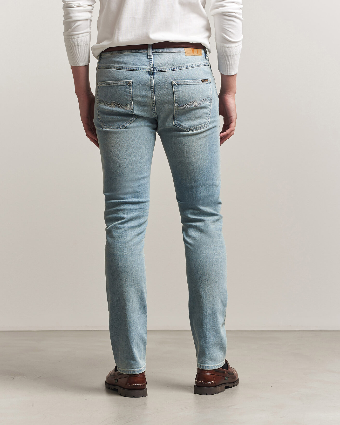 Hombres | Vaqueros | Nudie Jeans | Lean Dean Jeans Shallow Sea