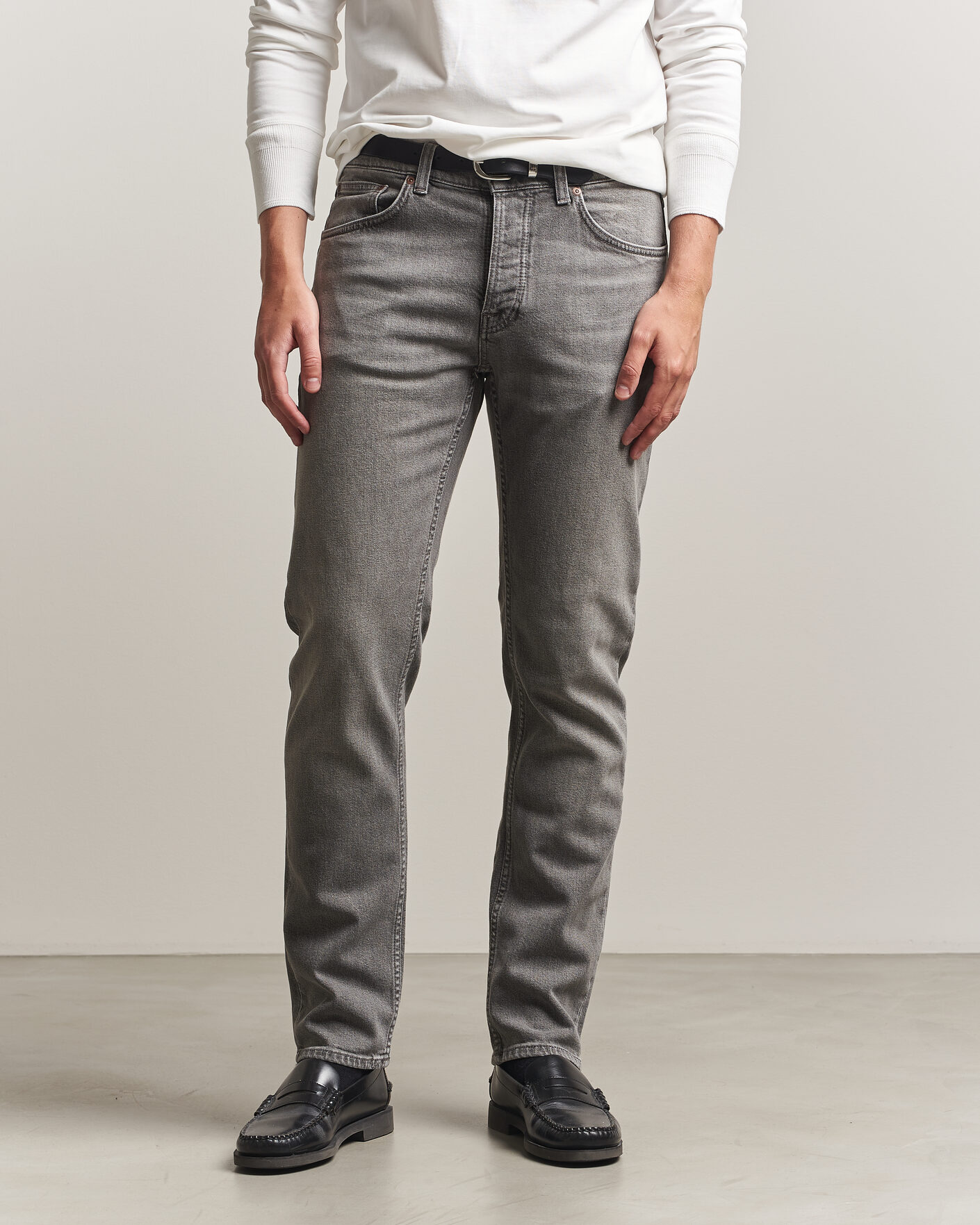 Hombres | Vaqueros | Nudie Jeans | Solid Ollie Jeans Pale Ash