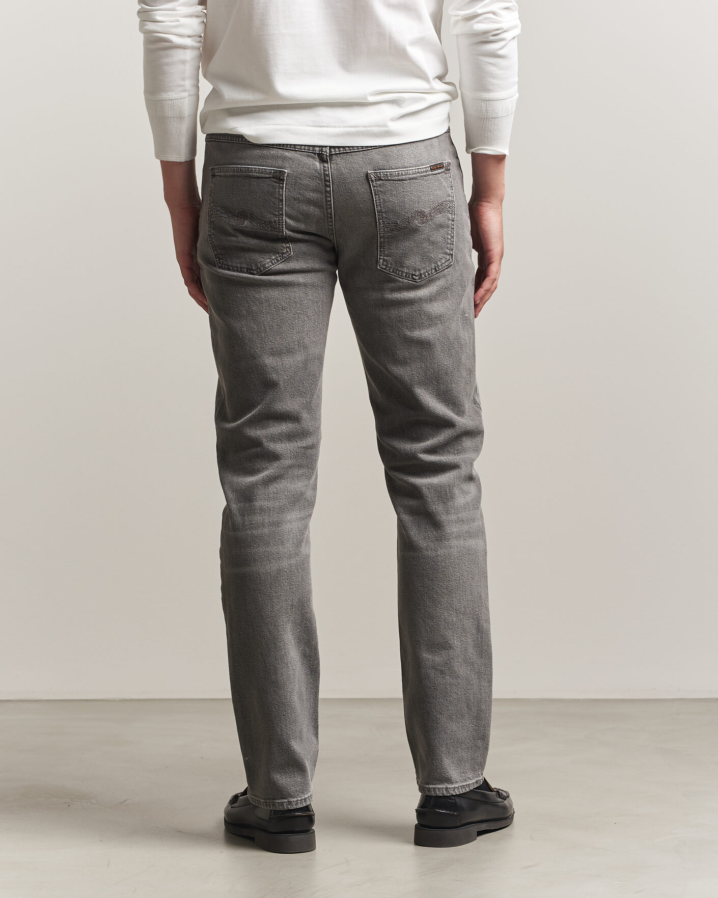 Hombres | Vaqueros | Nudie Jeans | Solid Ollie Jeans Pale Ash