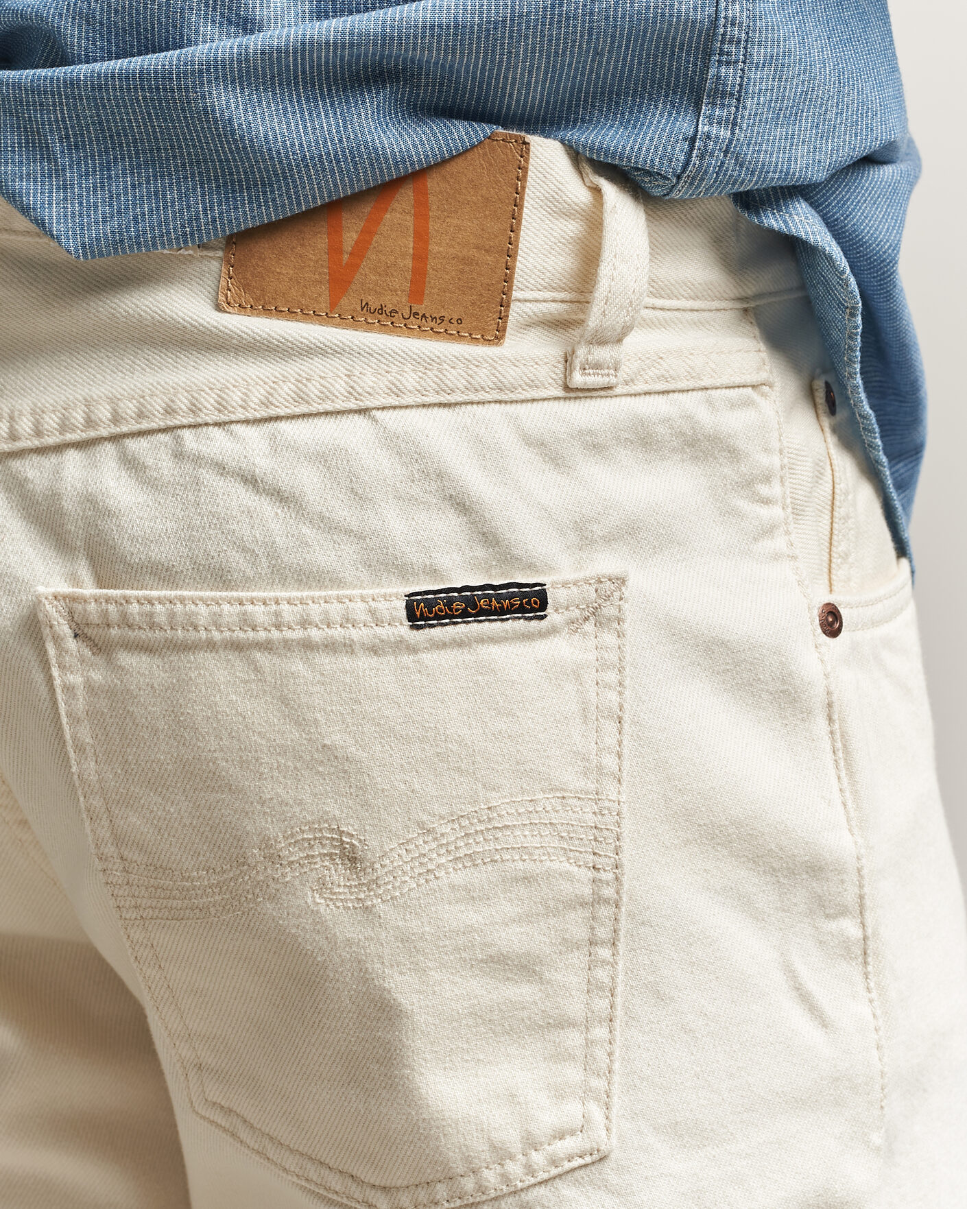 Hombres | Vaqueros | Nudie Jeans | Rad Rufus Jeans Everivory
