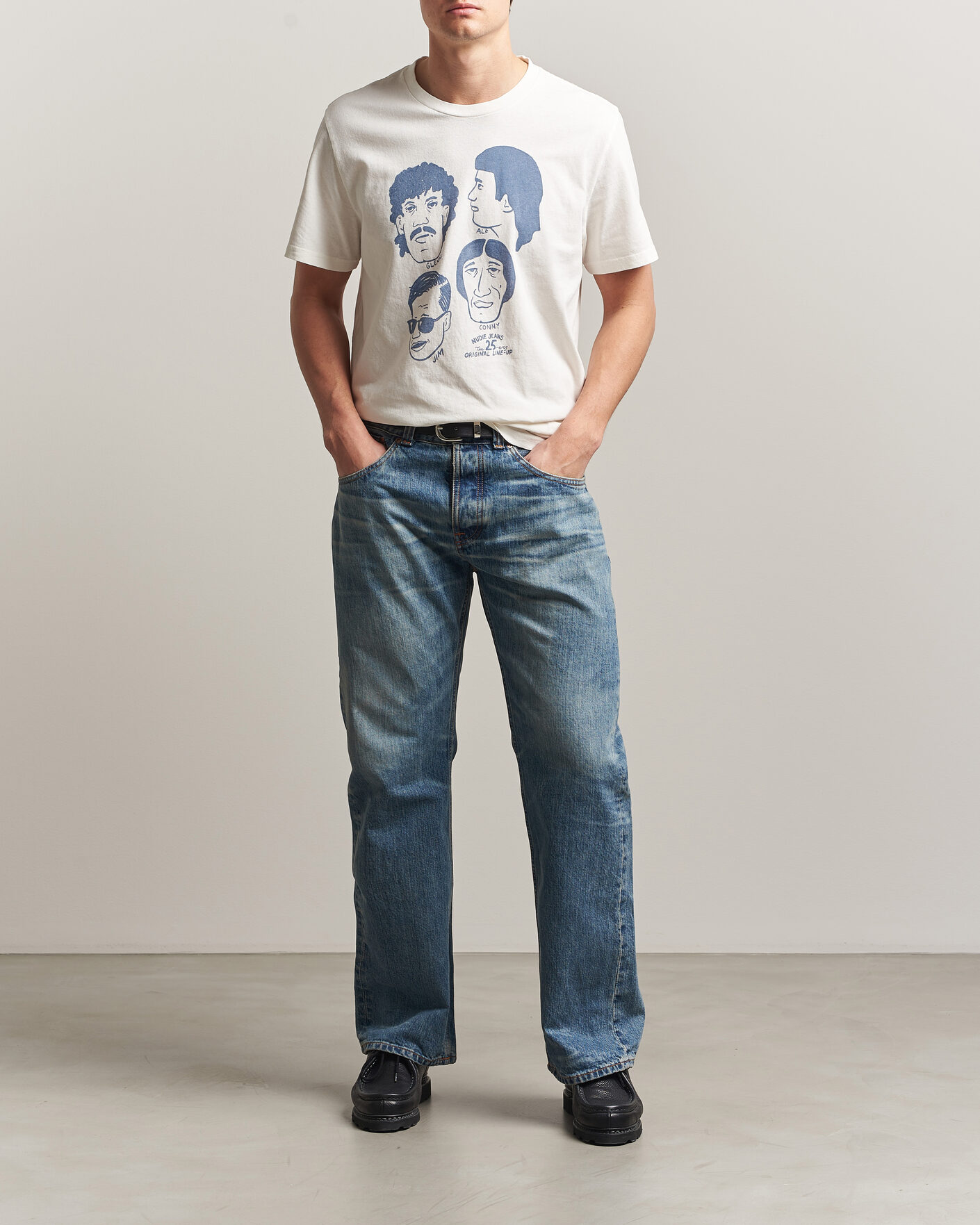 Hombres | Pantalones | Nudie Jeans | Regular Alf Jeans Silver Tracks