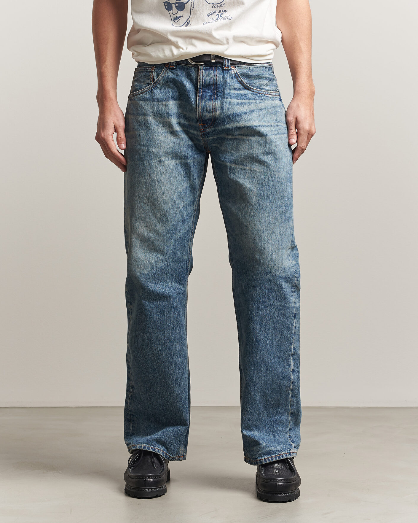 Hombres | Vaqueros | Nudie Jeans | Regular Alf Jeans Silver Tracks