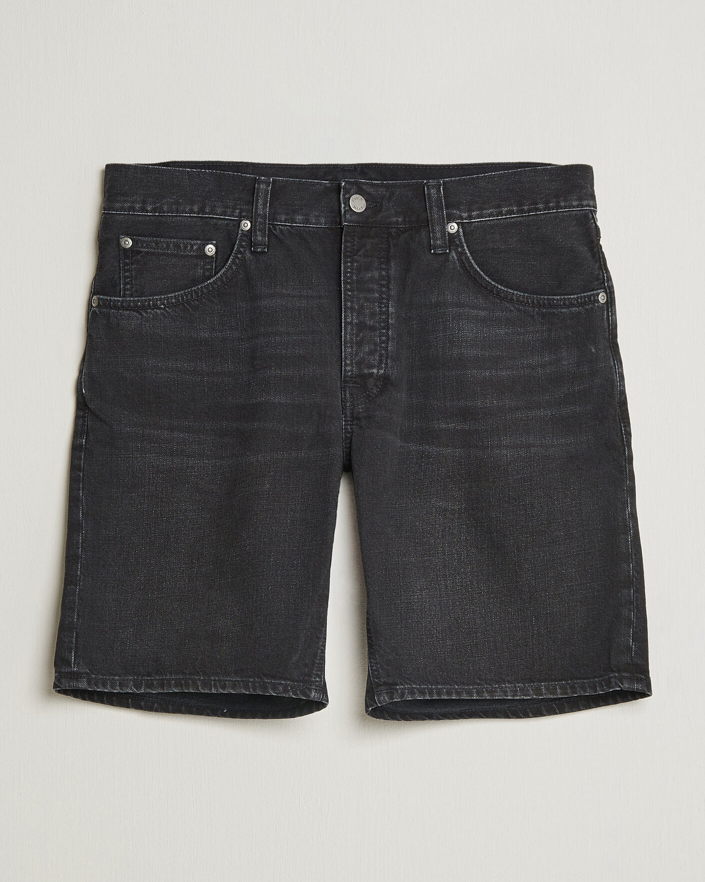 Hombres | Pantalones cortos | Nudie Jeans | Seth Denim Shorts Dune Black