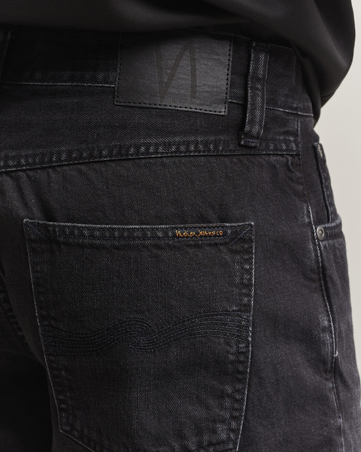 Hombres | Pantalones cortos | Nudie Jeans | Seth Denim Shorts Dune Black