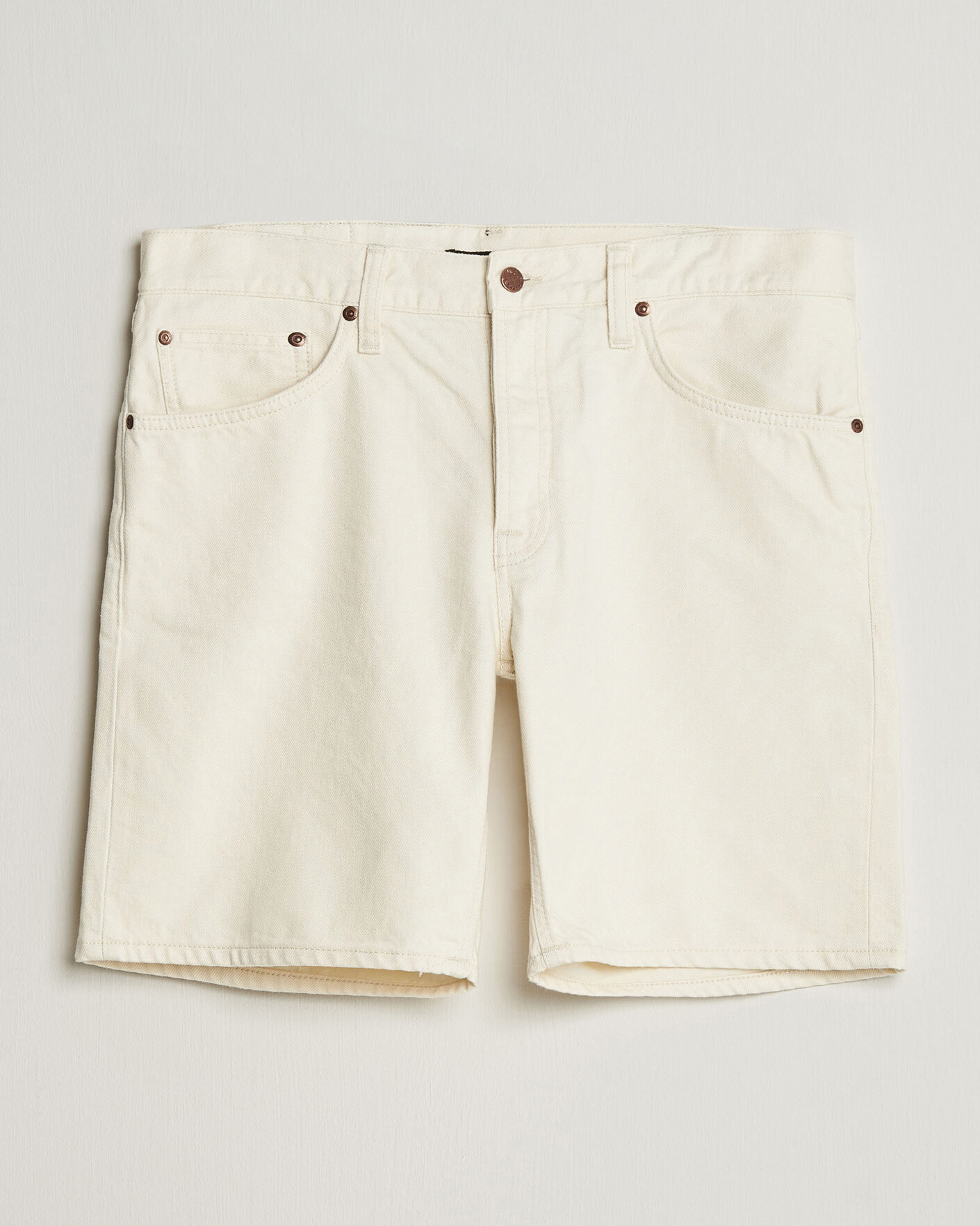 Hombres | Pantalones cortos | Nudie Jeans | Seth Denim Shorts Everivory