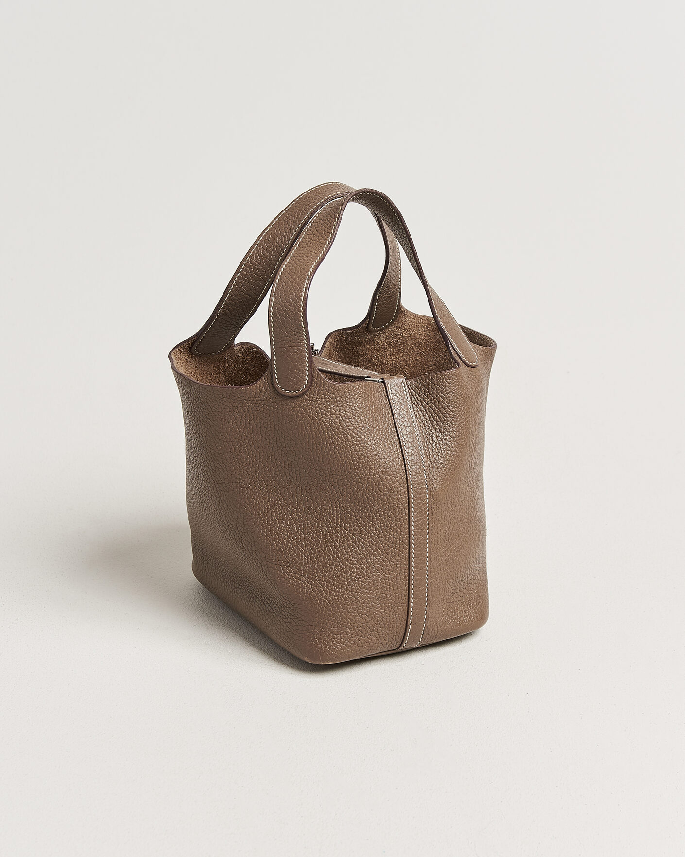 Hombres | Pre-Owned & Vintage Bags | Hermès Pre-Owned | Picotin Lock 18 Etoupe