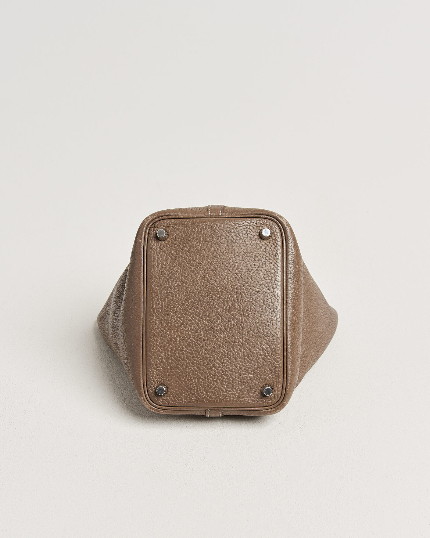 Hombres | Pre-Owned & Vintage Bags | Hermès Pre-Owned | Picotin Lock 18 Etoupe