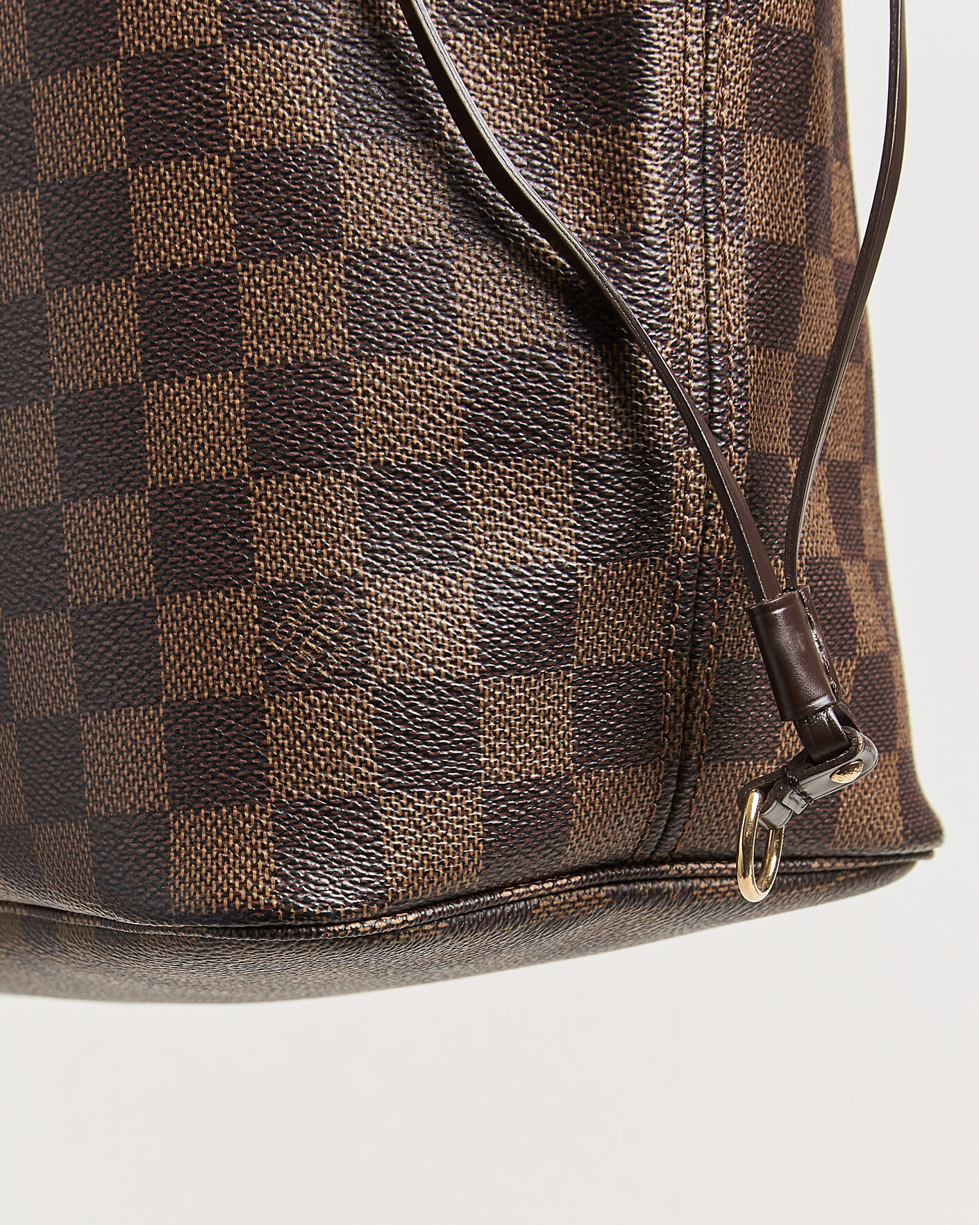 Hombres | Pre-Owned & Vintage Bags | Louis Vuitton Pre-Owned | Neverfull MM Damier Ebene