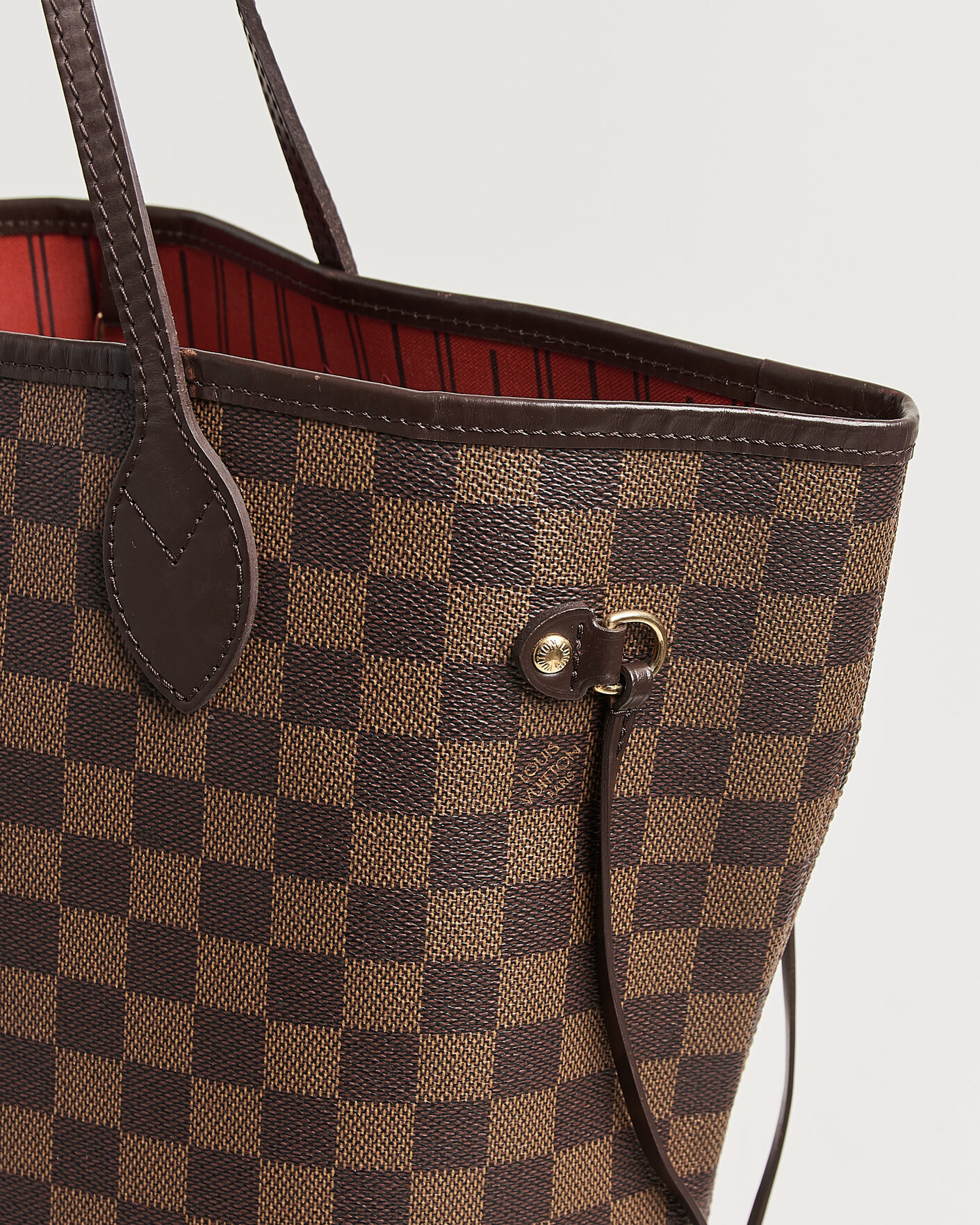 Hombres | Pre-Owned & Vintage Bags | Louis Vuitton Pre-Owned | Neverfull MM Damier Ebene