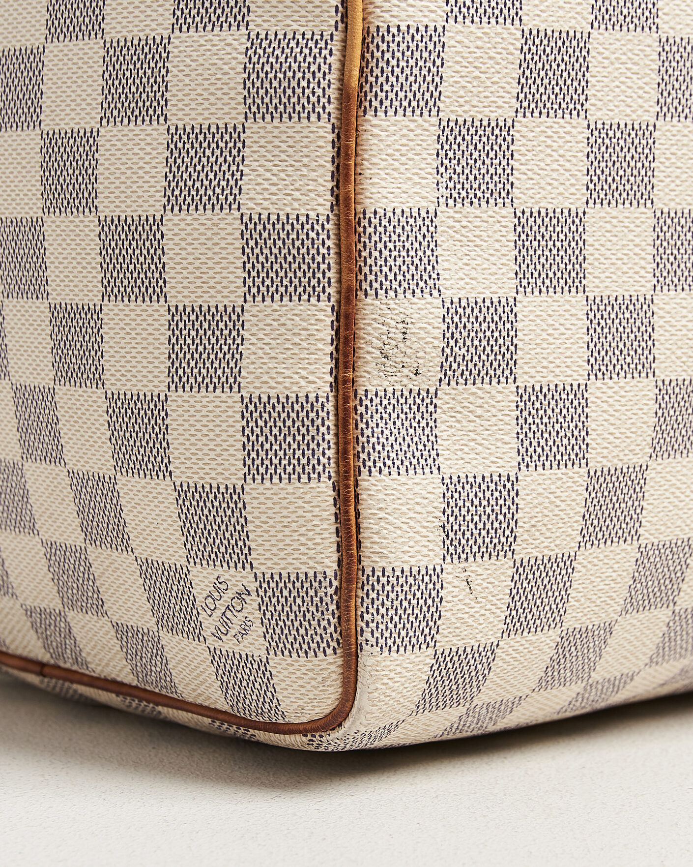 Hombres | Pre-Owned & Vintage Bags | Louis Vuitton Pre-Owned | Keepall 50 Damier Azur