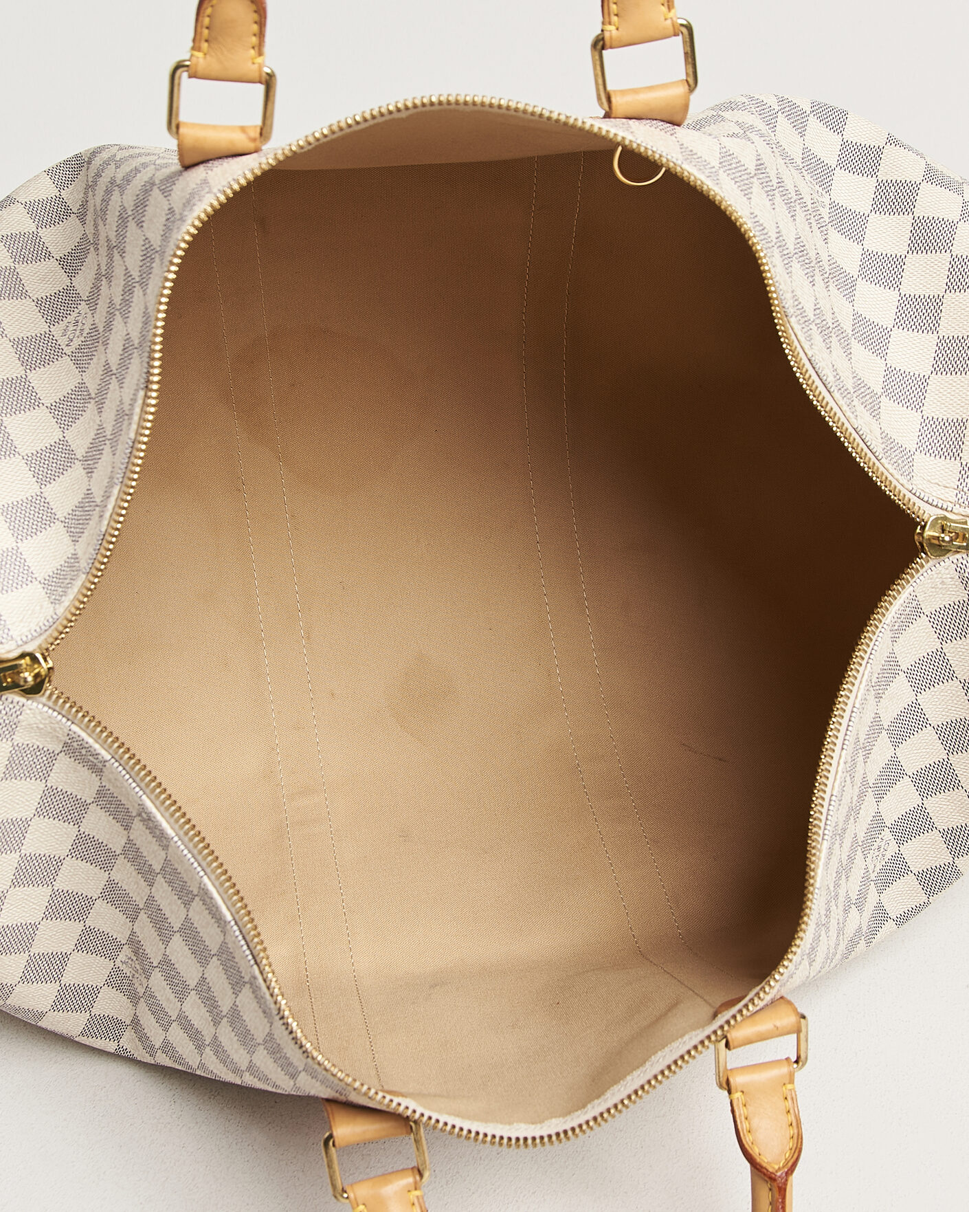 Hombres | Pre-Owned & Vintage Bags | Louis Vuitton Pre-Owned | Keepall 50 Damier Azur