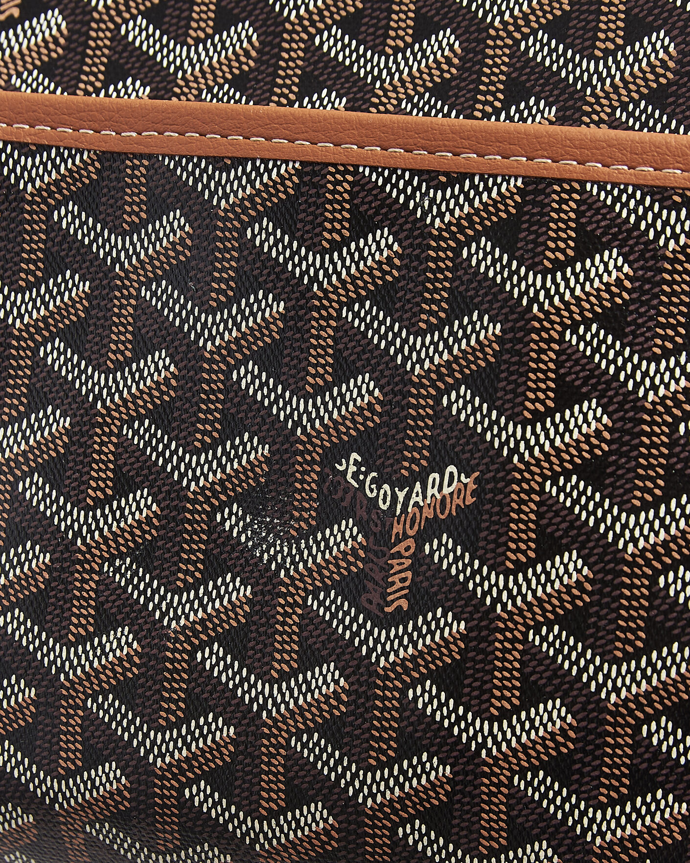 Hombres | Pre-Owned & Vintage Bags | Goyard Pre-Owned | Jouvance MM Toiletry Bag Black