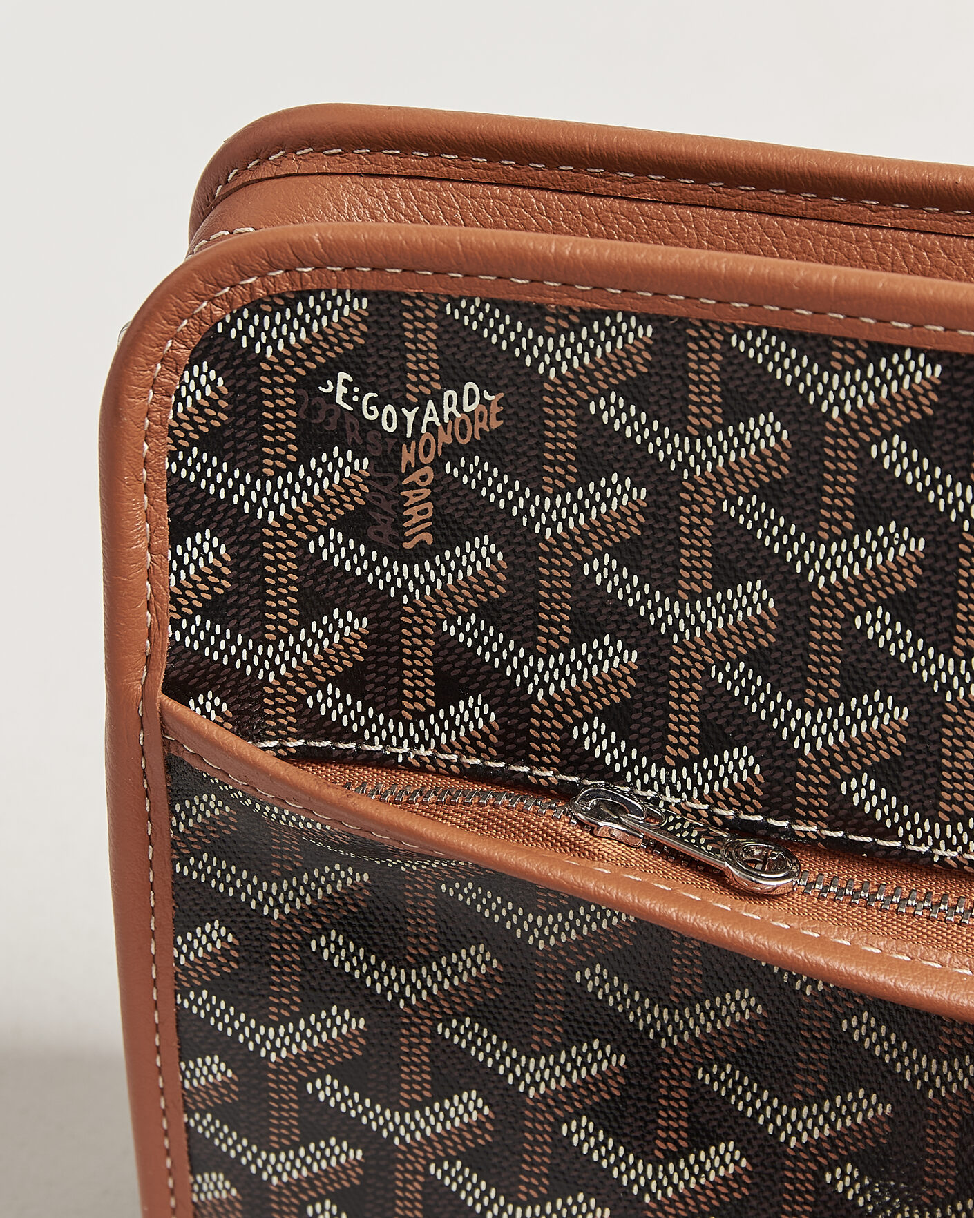 Hombres | Pre-Owned & Vintage Bags | Goyard Pre-Owned | Jouvance MM Toiletry Bag Black